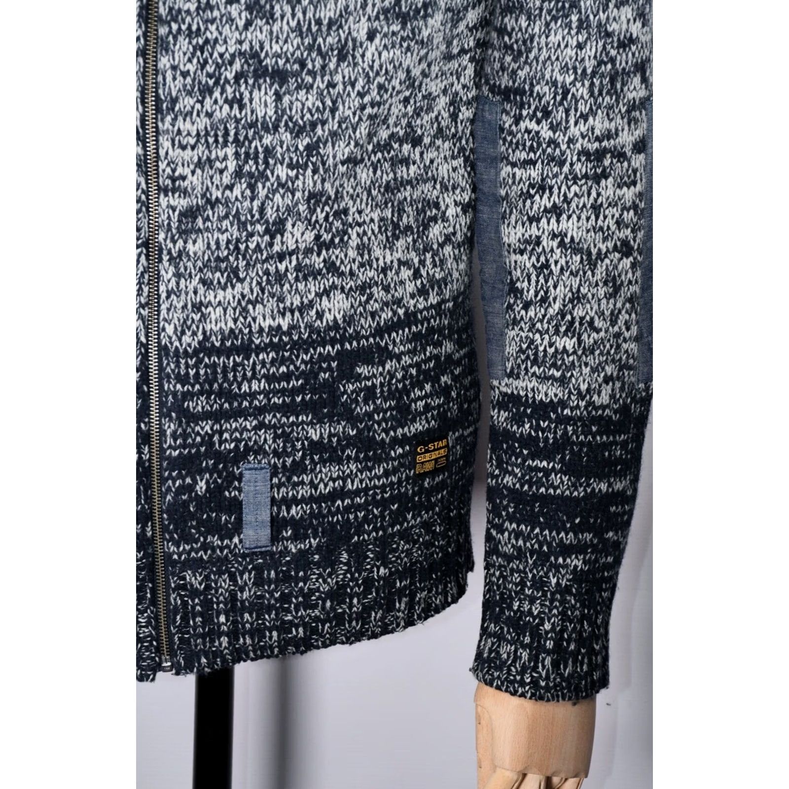 G-Star G-Star ARIZONA HOODED JACKET Sweater L Mens Multicolor Lambwool Knit Geometric Stars Casual Size US L / EU 52-54 / 3 - 4 Thumbnail