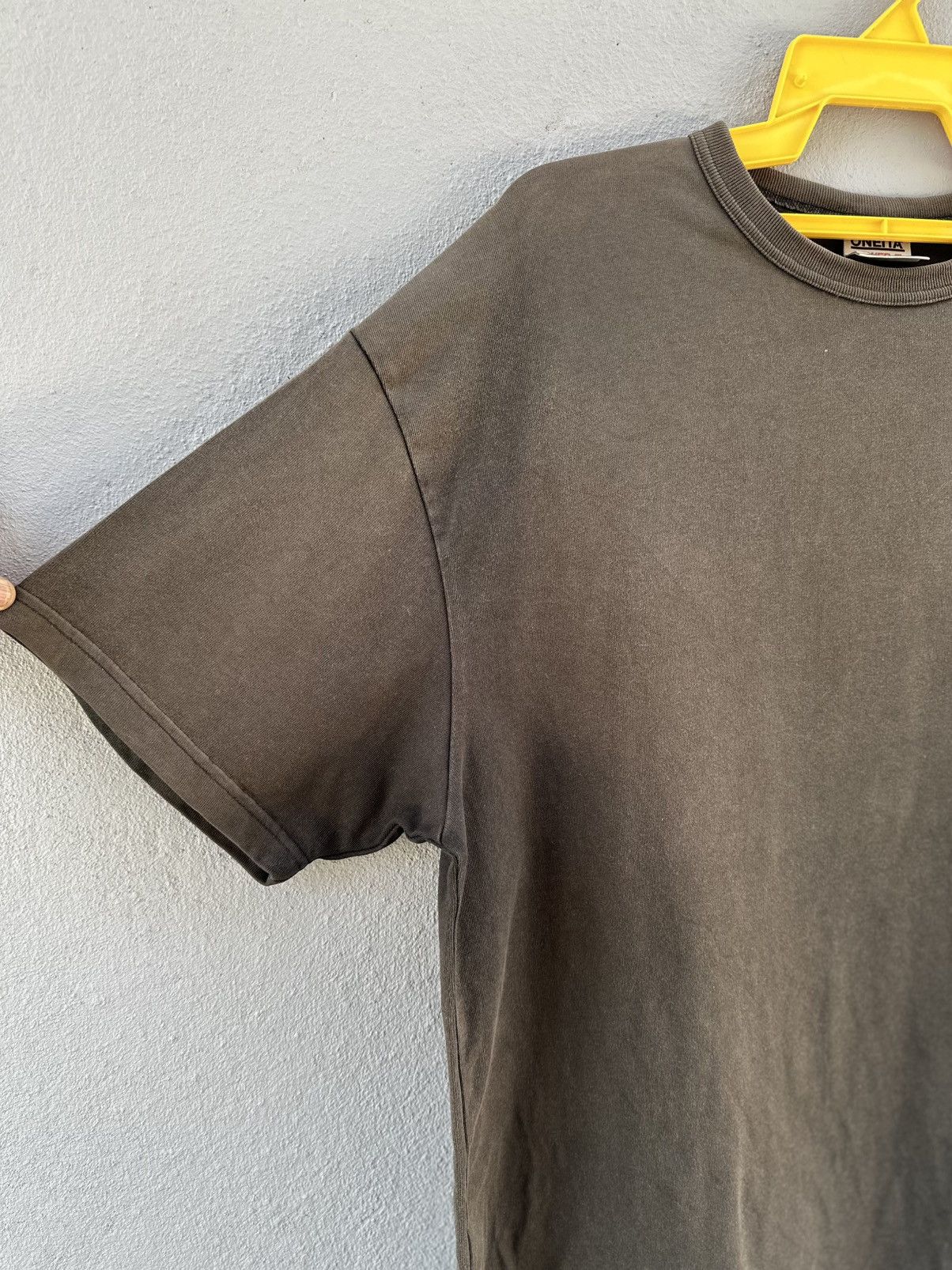 Beams Japan Thrashed Oneita Power T X beams Embroidery Logo Blank Tee Size US XL / EU 56 / 4 - 4 Thumbnail