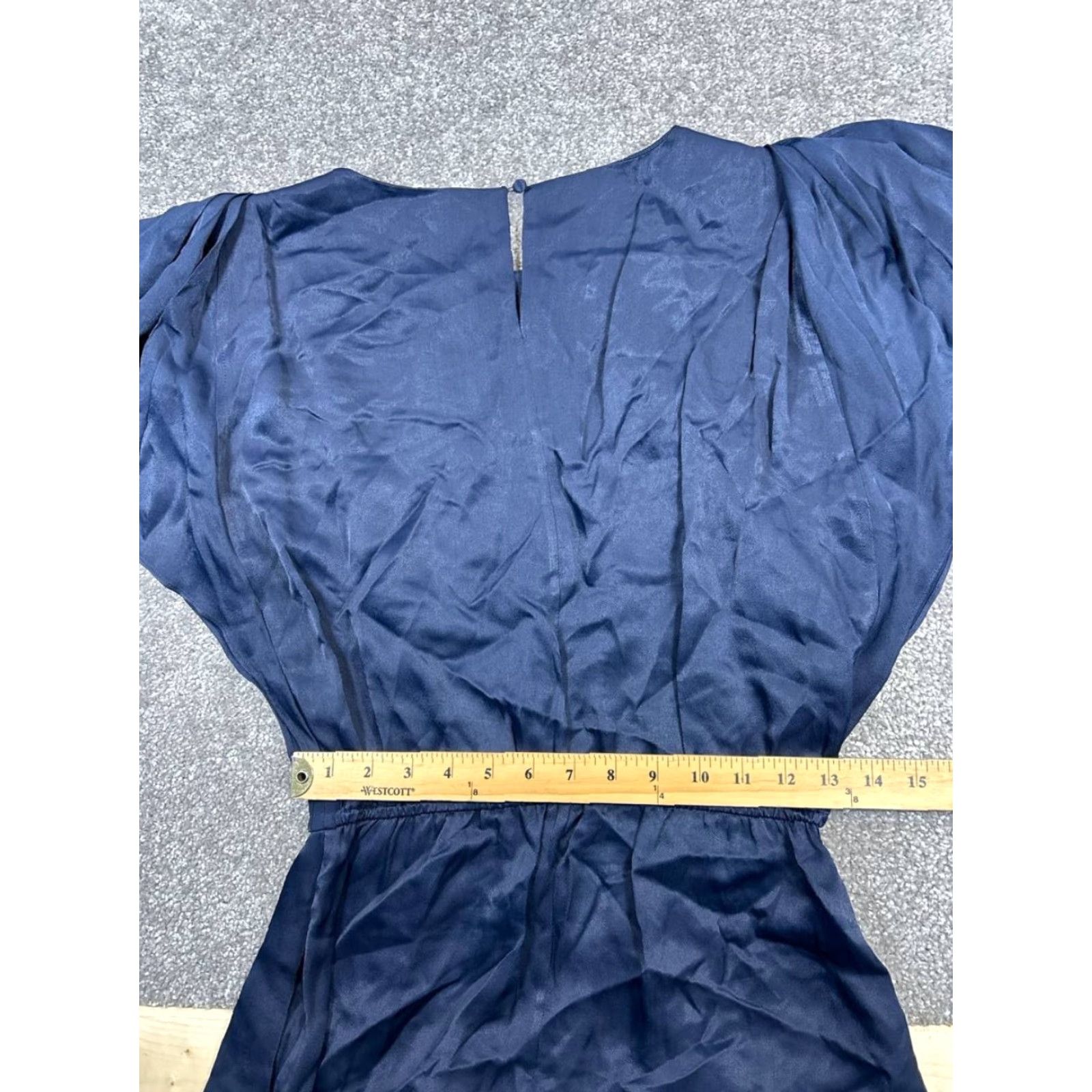 Reiss Reiss Dress Womens Blouson 4 Blue Size S / US 4 / IT 40 - 7 Thumbnail