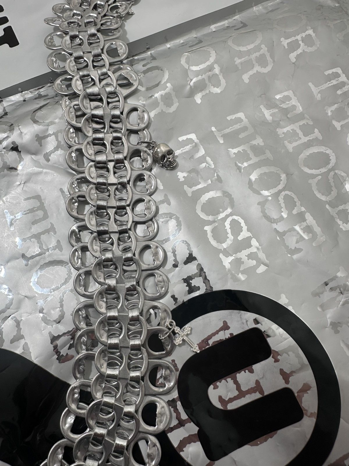 Greedy Unit GREEDY UNIT SILVER BOTTLE CAP BELT V1 Size ONE SIZE - 6 Thumbnail