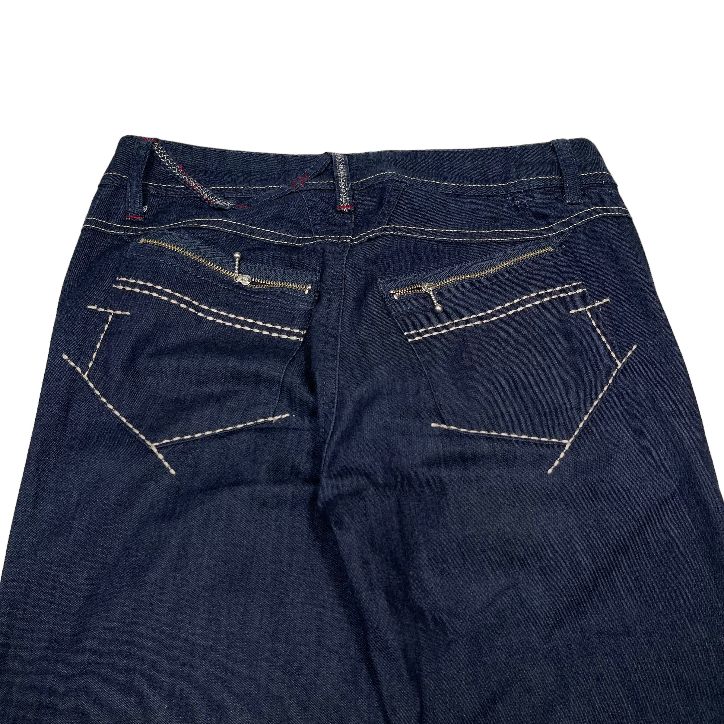 Marithe + Francois Girbaud Marithe Francois Girbaud Flare Bell Bottom Bootcut Jeans Size US 29 - 5 Thumbnail