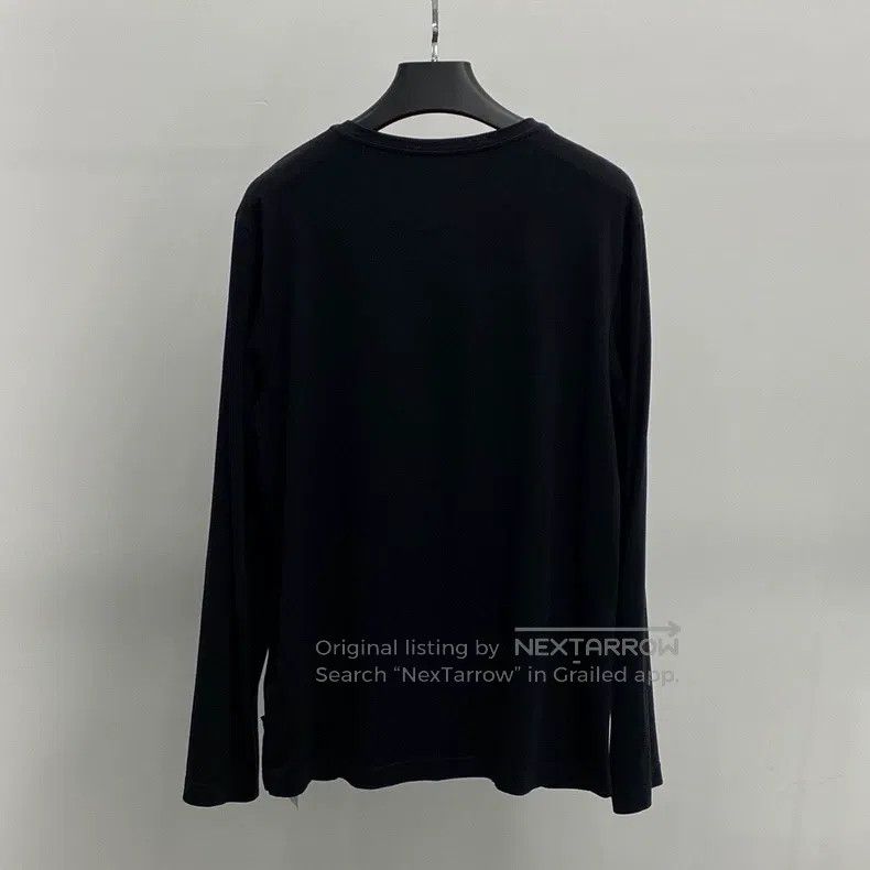 Fendi Fendi Black long-sleeve chest dark pattern logo base layer Size US M / EU 48-50 / 2 - 2 Thumbnail