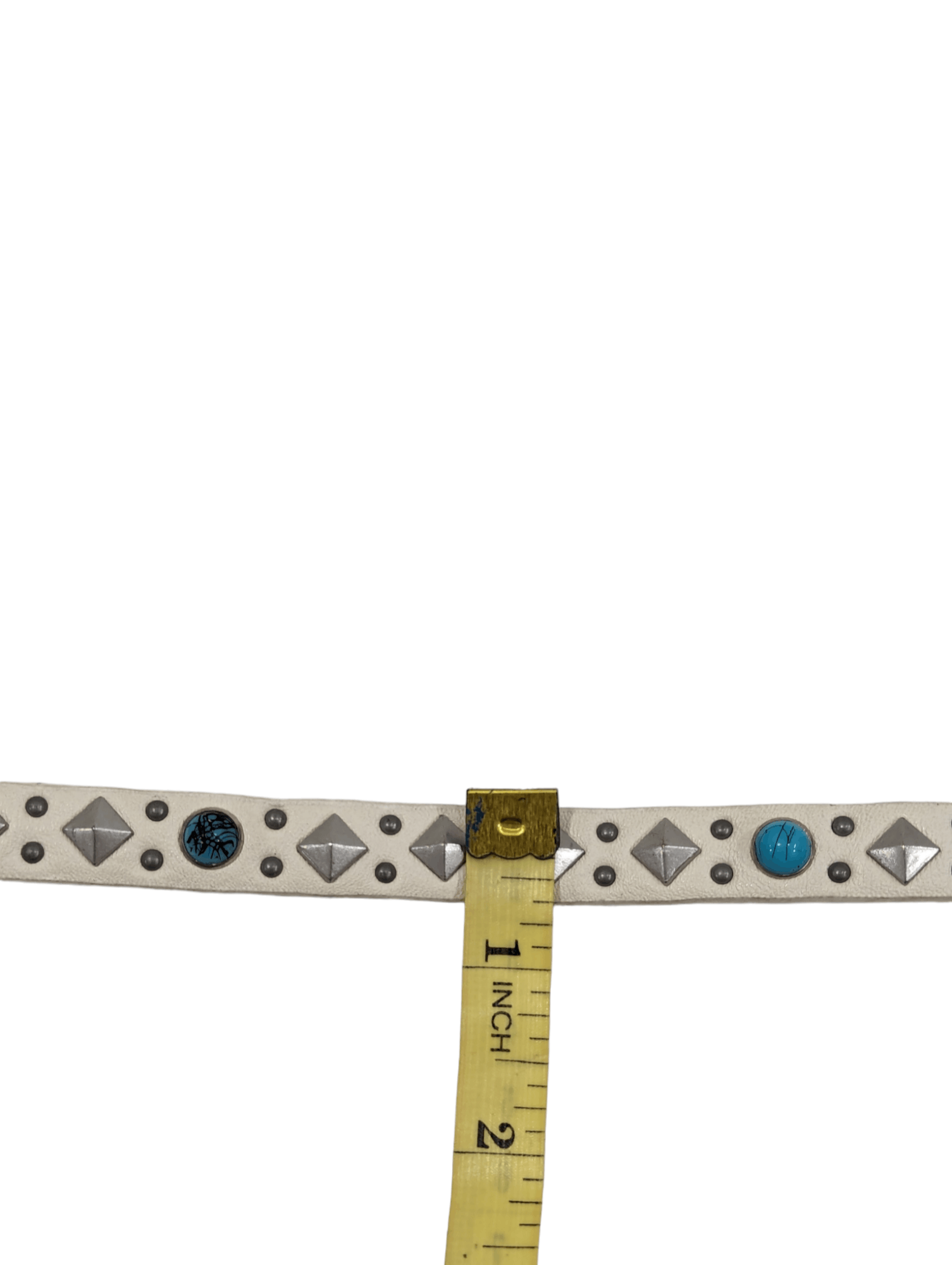 Native Navajo Native Turquoise Stone Studded Belt Size ONE SIZE - 12 Thumbnail