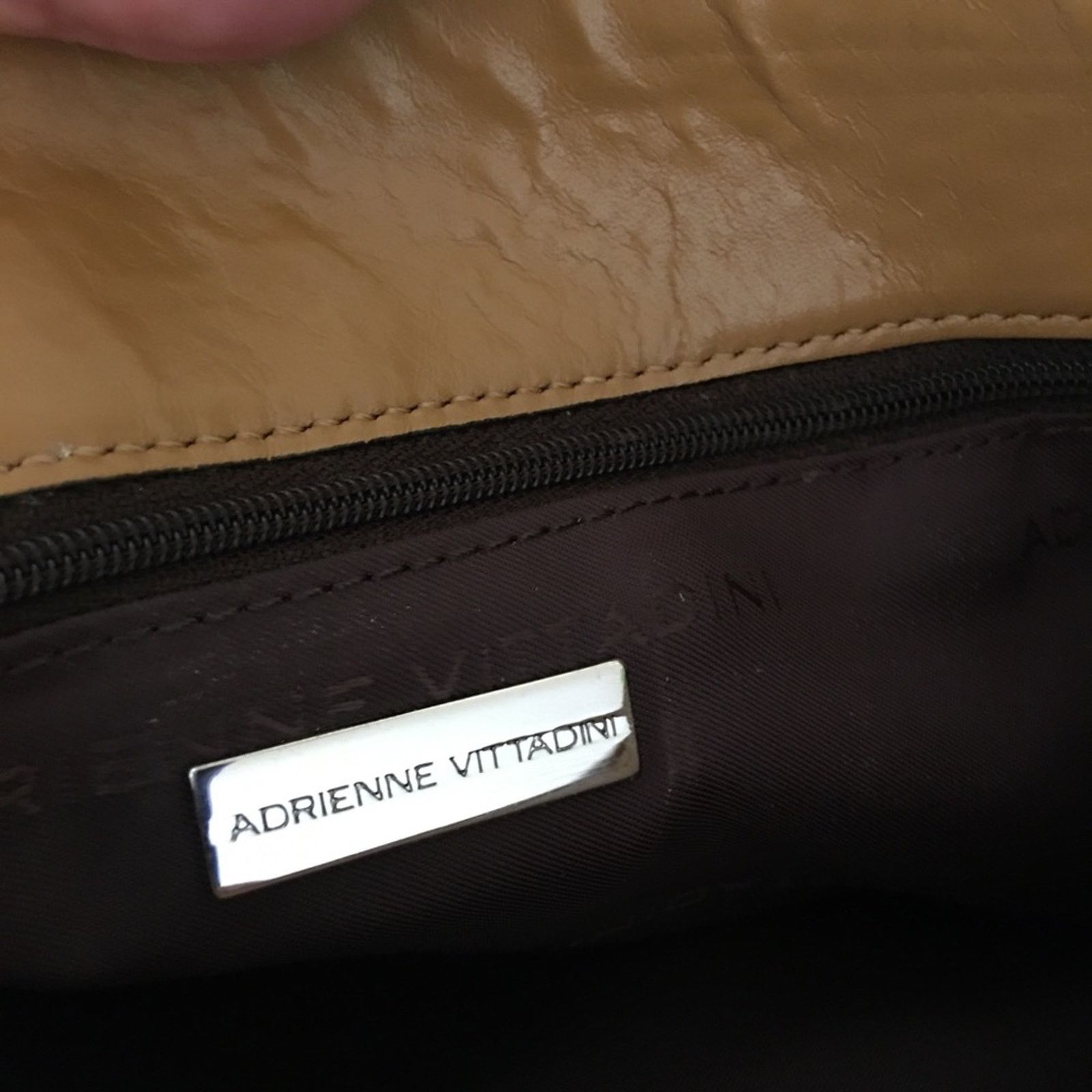 Other Adrienne Vittadini genuine leather hide satchel Size ONE SIZE - 9 Thumbnail