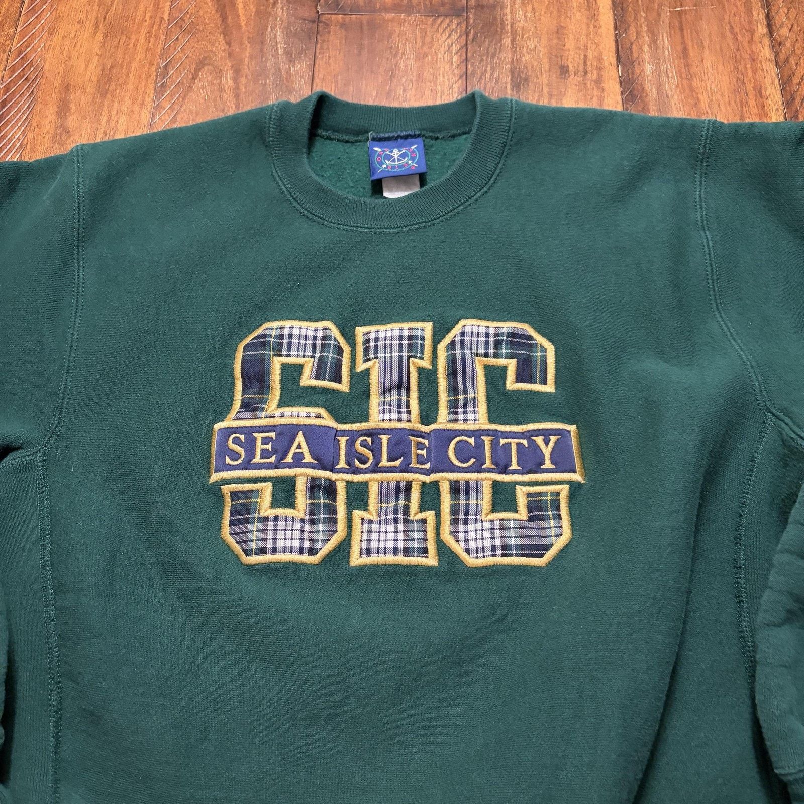 Vintage Oarsman 913 Sweatshirt M Crewneck Sea Isle City SIC Logo Size US M / EU 48-50 / 2 - 3 Thumbnail