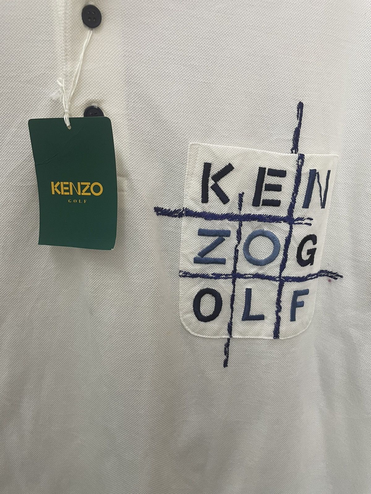 Kenzo Vintage Kenzo Golf New Old Stock Shirt Size US L / EU 52-54 / 3 - 6 Thumbnail