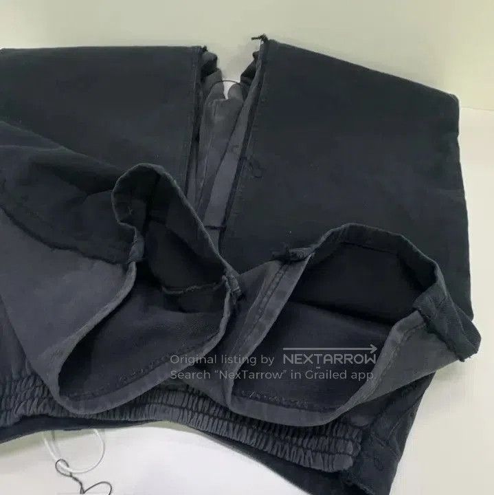 Balenciaga Balenciaga Black Straight-Leg Casual Pants for Men. Size US 26 / EU 42 - 7 Thumbnail