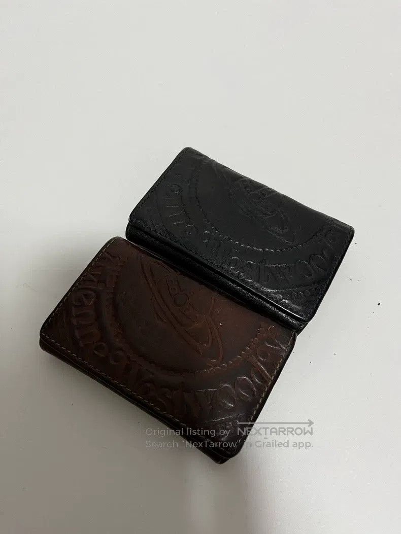Vivienne Westwood Vivienne Westwood Saturn Logo Leather Keychain Size ONE SIZE - 8 Thumbnail