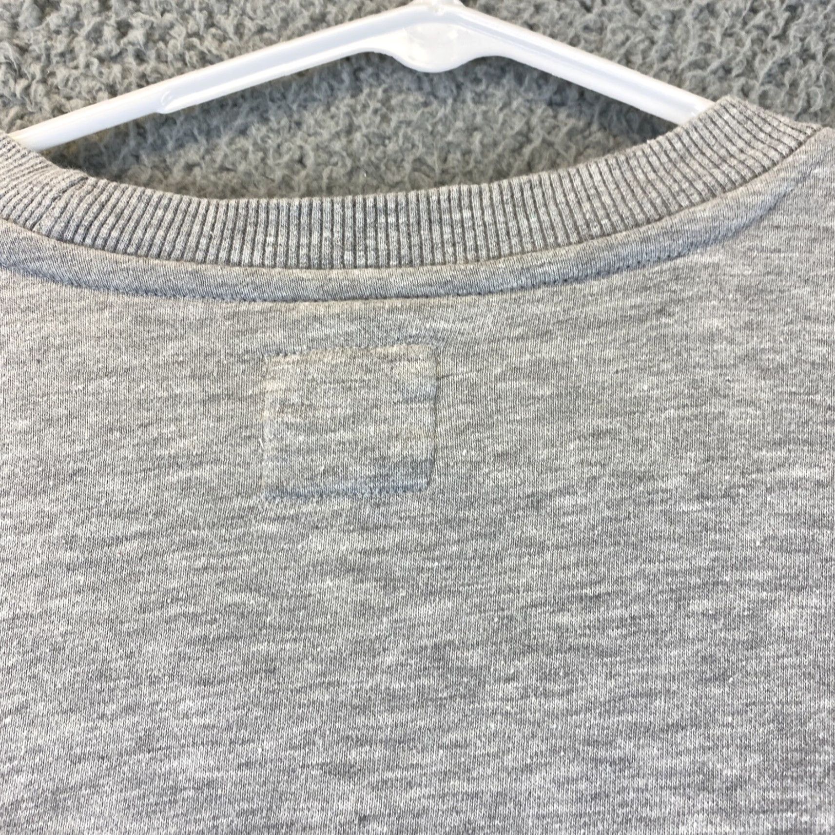 Champion Champion Sweatshirt Men’s Large Crew Neck Gray French Terry Pullover, Champion Brand, Logo, All Seasons, Cotton Blend, Regular Fit Size US L / EU 52-54 / 3 - 7 Thumbnail