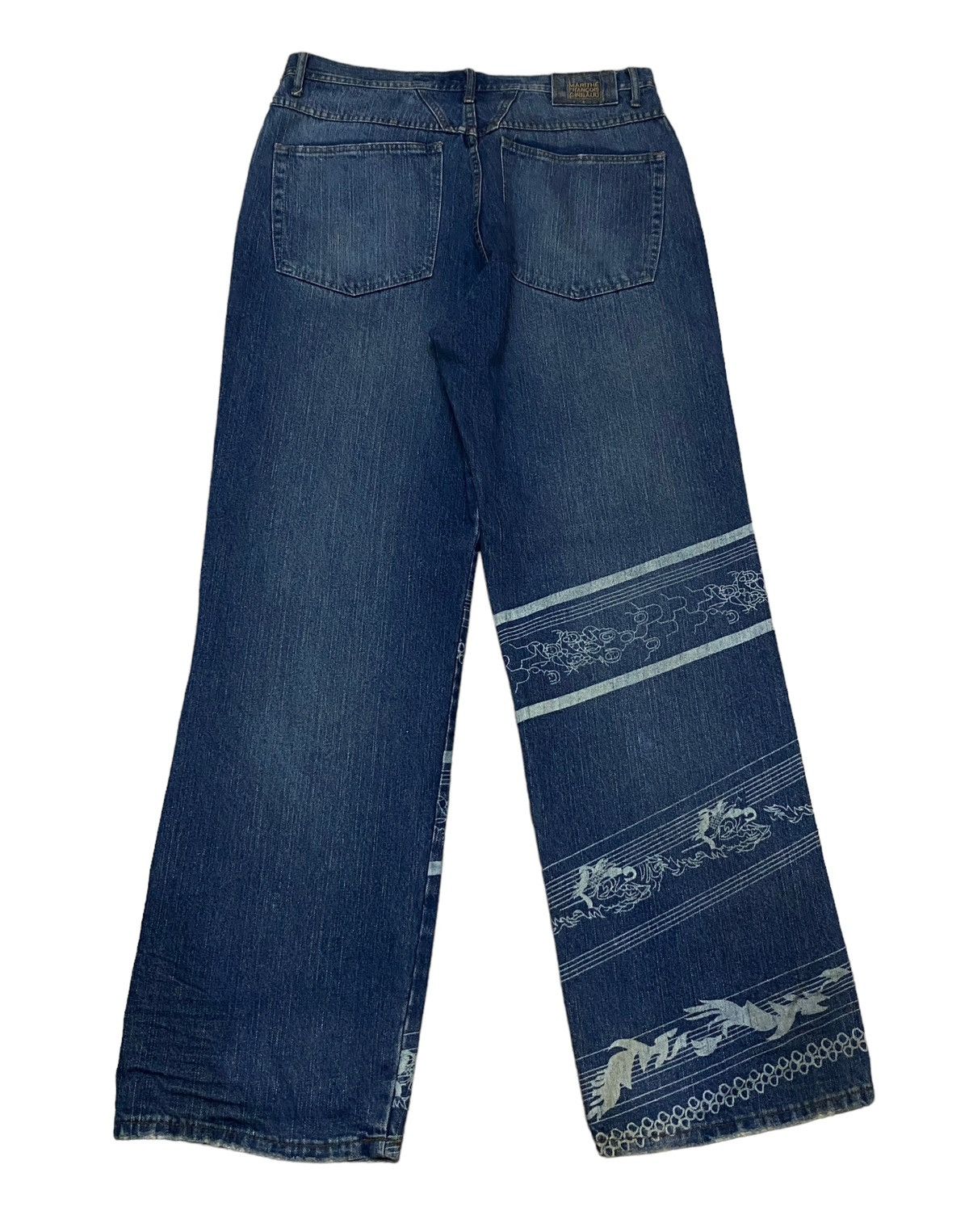 Marithe + Francois Girbaud Very Rare Vintage Marithe Francois Girbaud Baggy Jeans 1990s Size US 36 / EU 52 - 2 Thumbnail