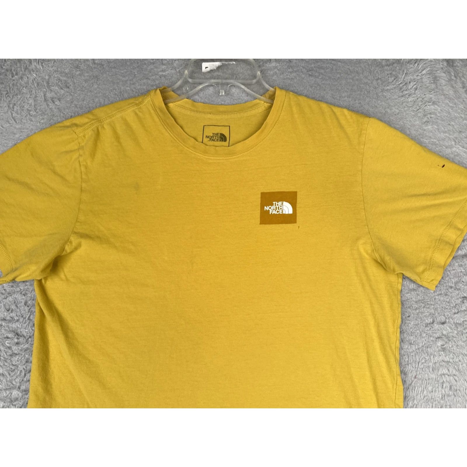 The North Face The North Face Shirt Mens M Yellow Crew Neck Short Sleeve Logo Tee Tagless Size US M / EU 48-50 / 2 - 4 Thumbnail