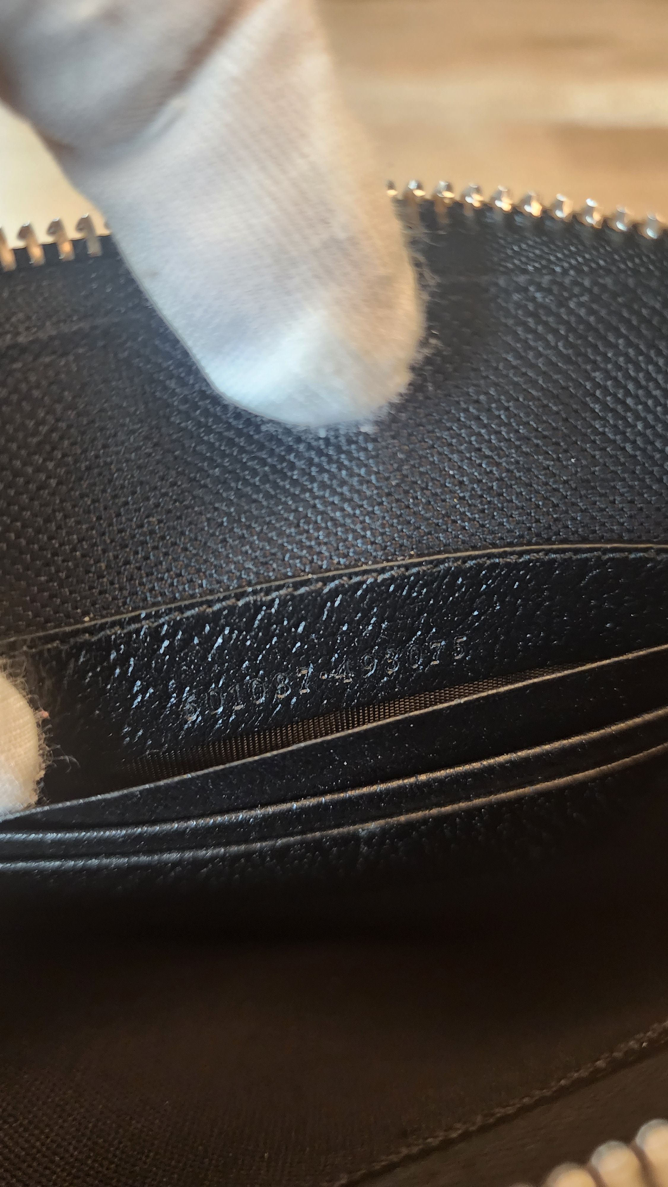 Gucci GUCCI GG black monogram pscyhedelic wristlet pouch bag Size ONE SIZE - 10 Thumbnail