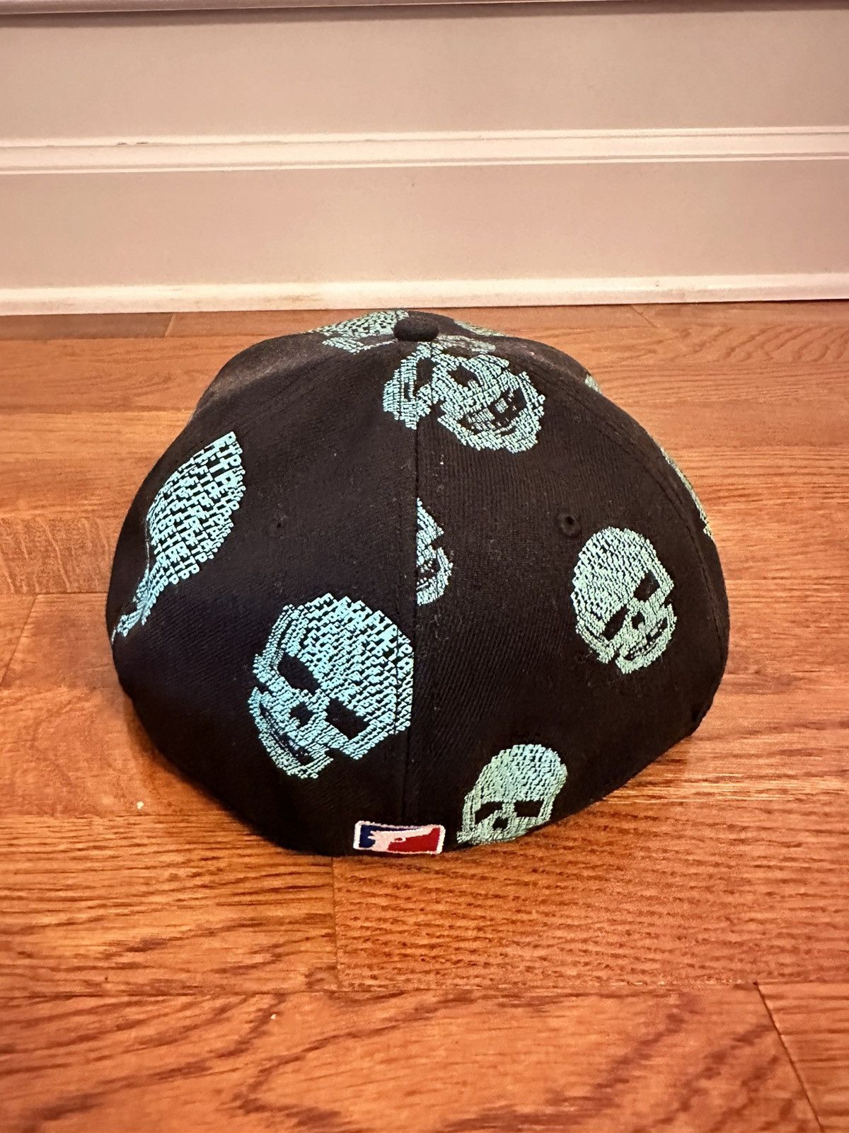 Fuck The Population FTP Skull Fitted Hat Black Size 8 Size ONE SIZE - 5 Thumbnail
