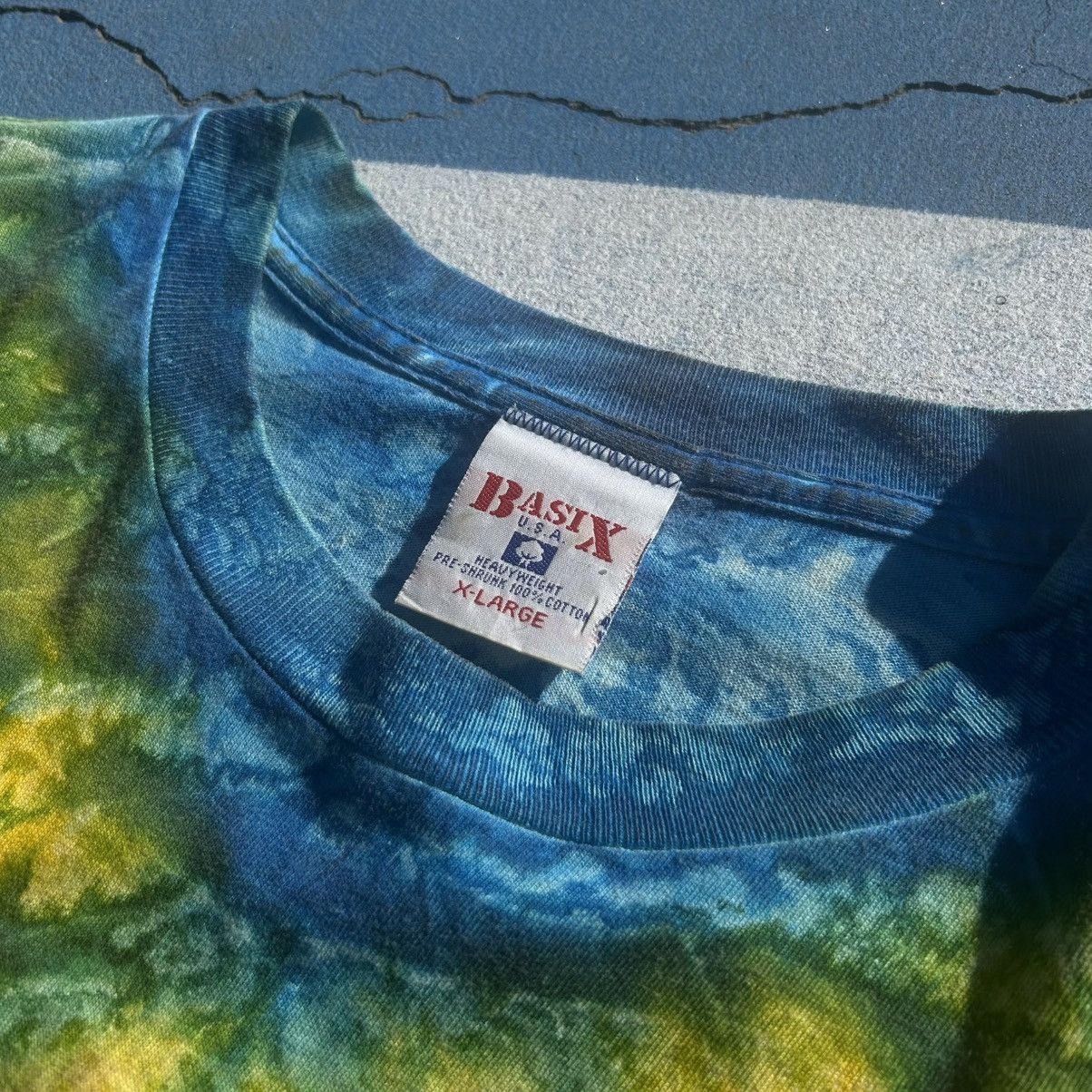 Other Hey Mon, Jamaica Irie Tie Dye Y2K shirt Size US XL / EU 56 / 4 - 2 Thumbnail
