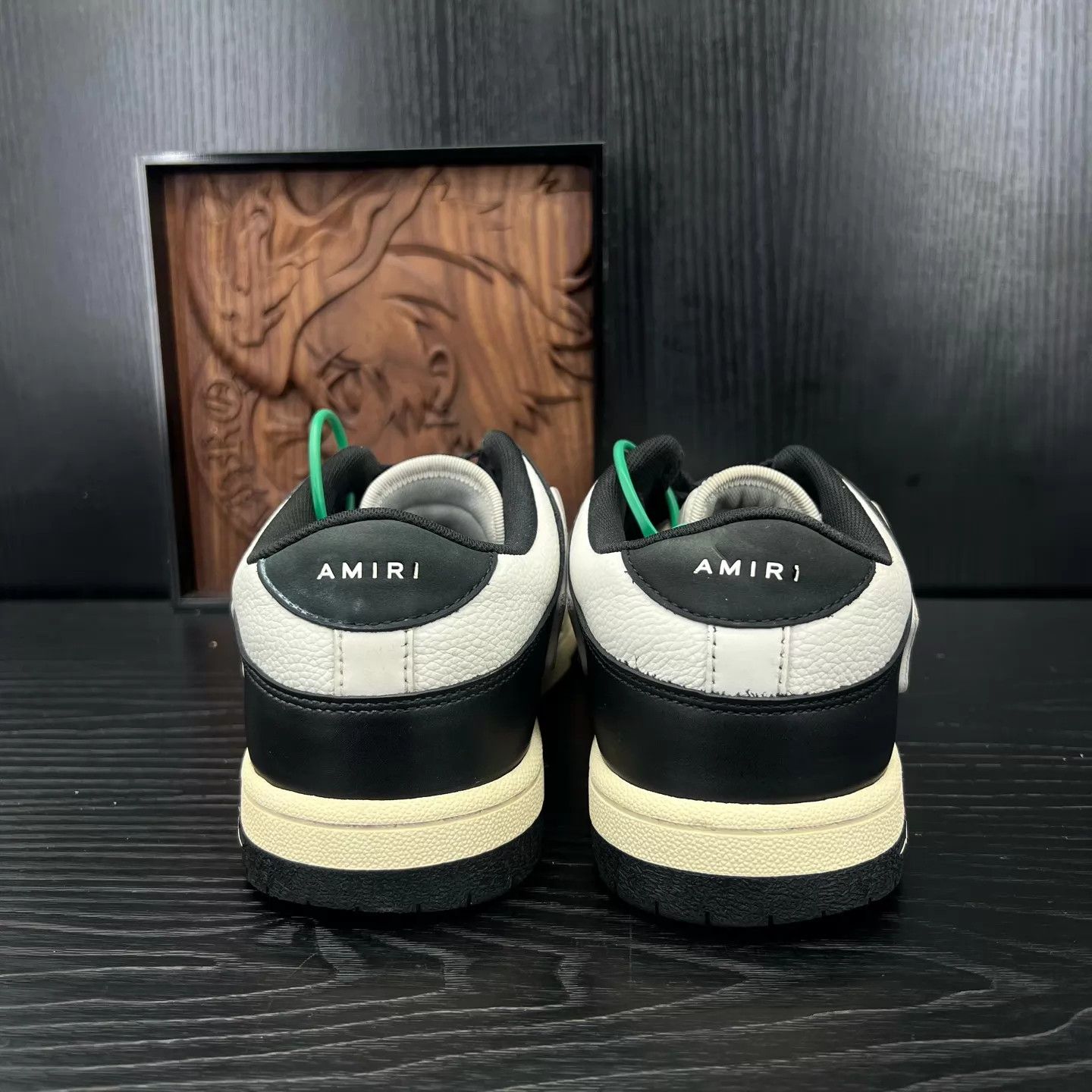 Amiri Amiri Black & White Bone Sneakers 42 New Size US 9 / EU 42 - 6 Thumbnail