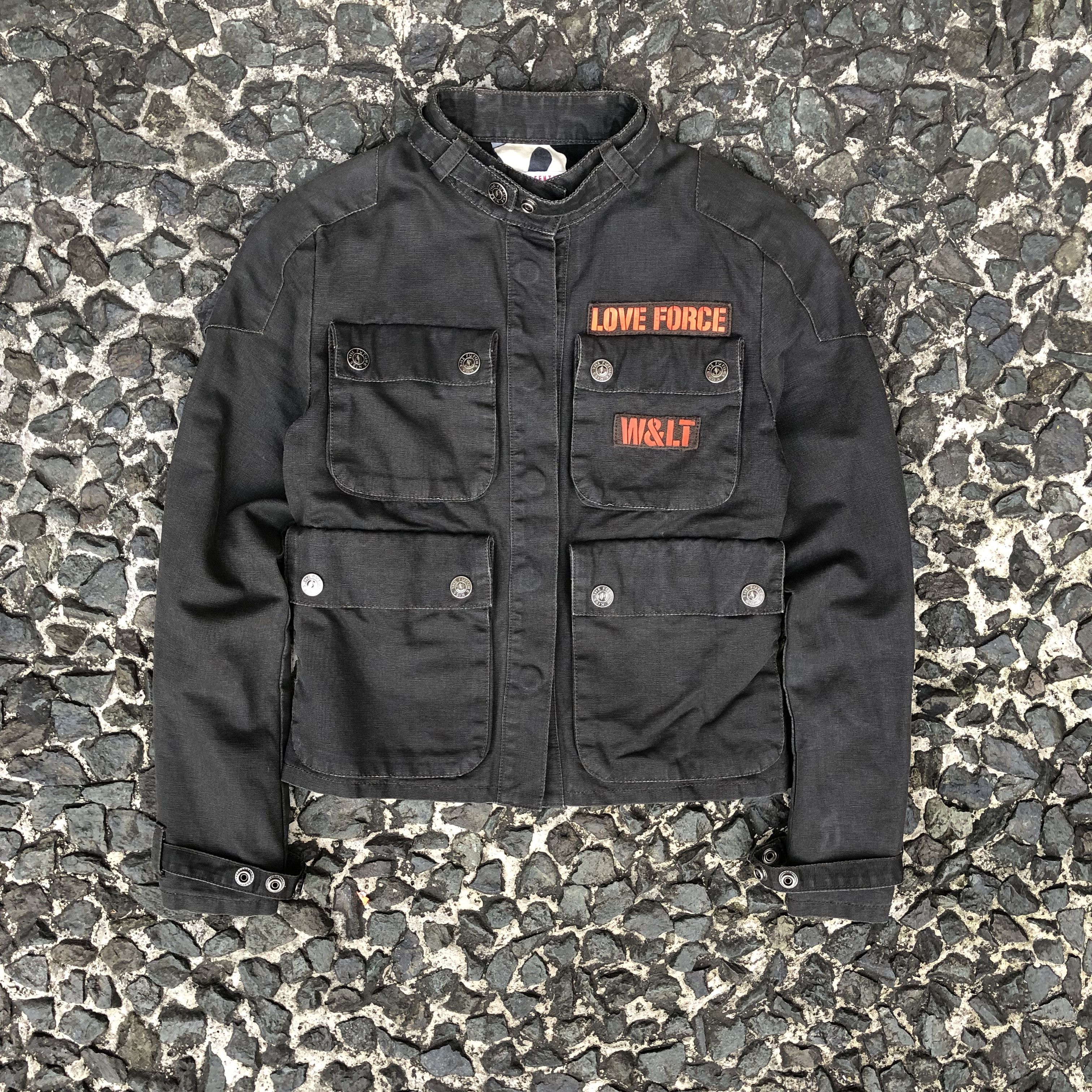 W&LT W&LT Kiss The Future Love Force Utility Jacket Size XS / US 0-2 / IT 36-38 - 1 Thumbnail