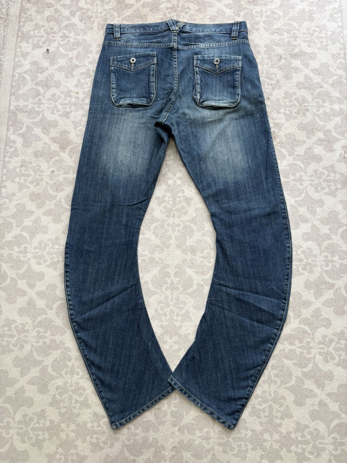 PPFM PPFM J-Cut Punk Riot Flared Denim / ifsixwasnine Size US 34 / EU 50 - 10 Thumbnail