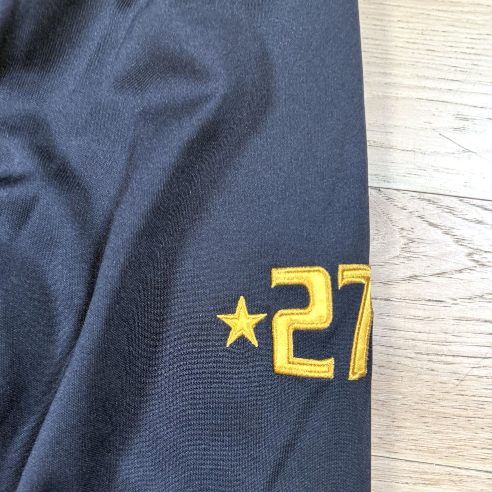 Starter VINTAGE Starter Track Pants Mens L Black Yellow Ankle Breakaway Basketball Paint? (Note: Unable to determine due to constraints) Size US 33 - 3 Thumbnail