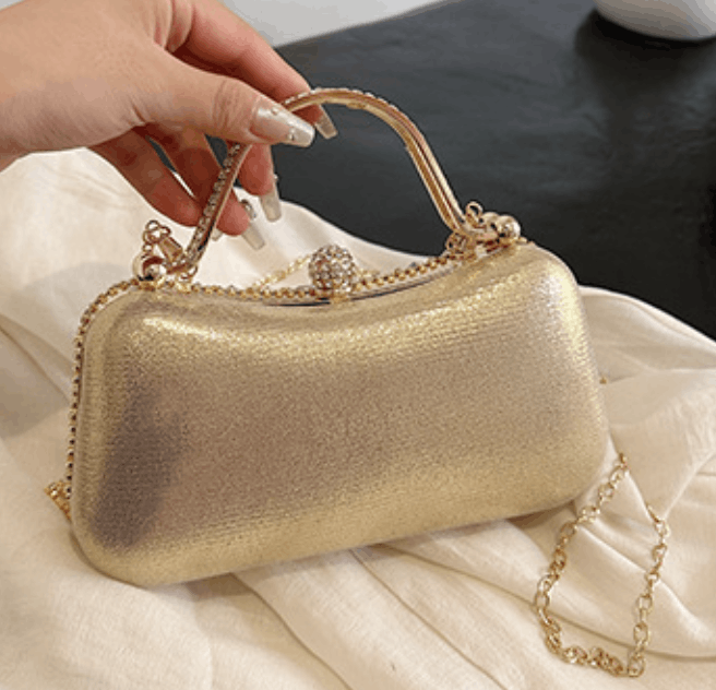 Japanese Brand Rhinestone Tassel Evening Clutch Bag Size ONE SIZE - 8 Thumbnail