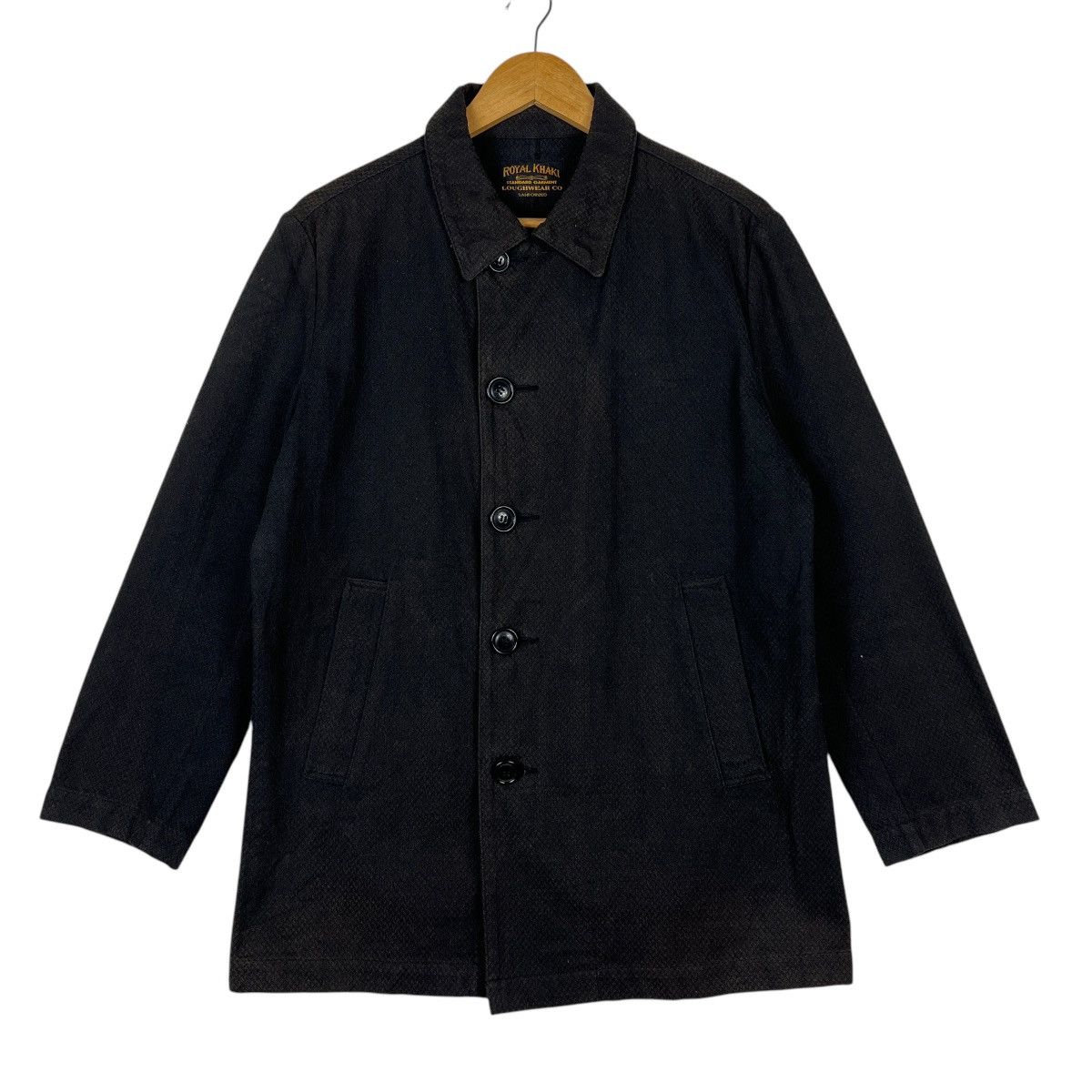 Freewheelers Vintage Royal Khaki LoughWear Sanforized Worker jacket Size US M / EU 48-50 / 2 - 2 Thumbnail
