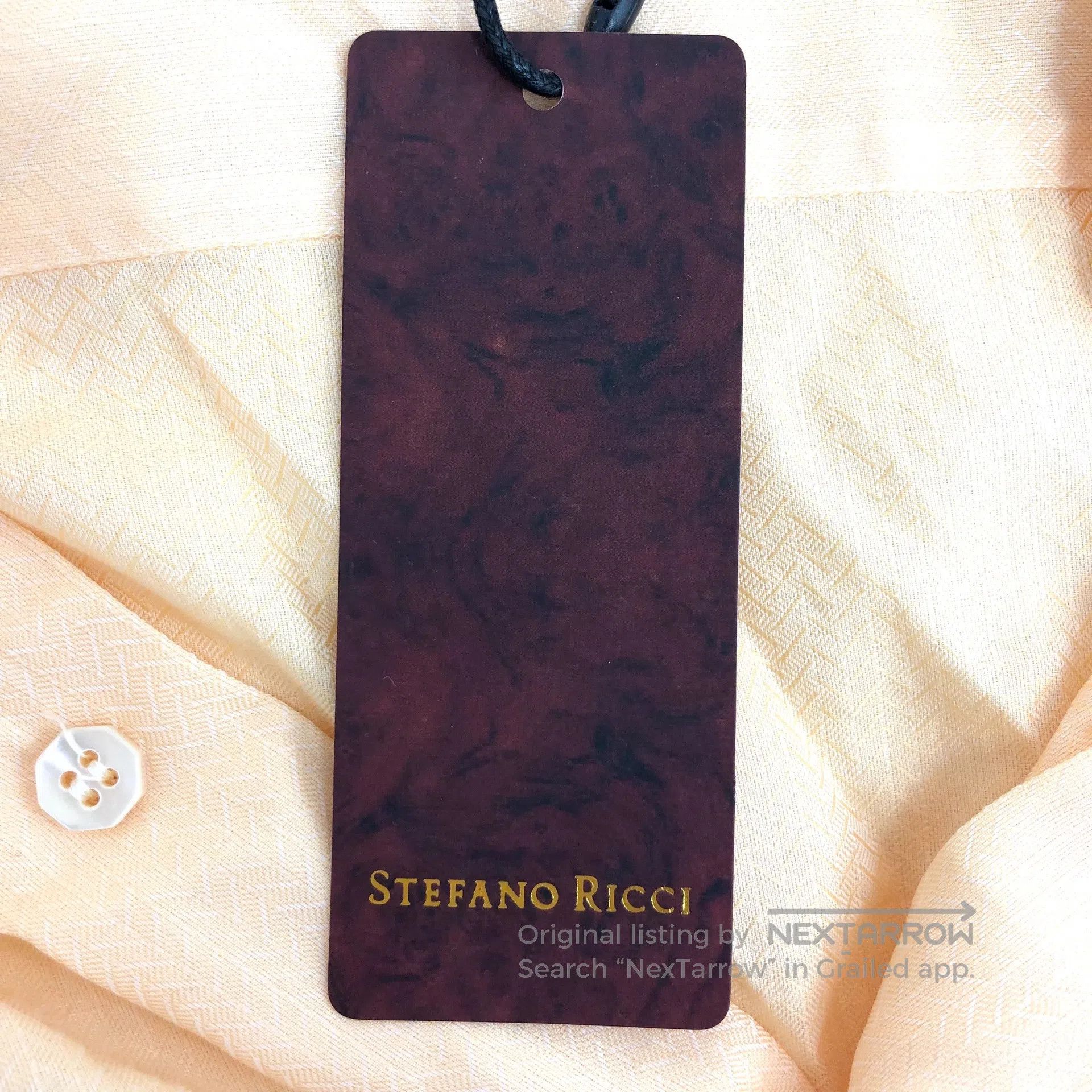 Stefano Ricci Stefano Ricci Yellow Cotton Collar Single-Breasted Short-S Size S / US 4 / IT 40 - 7 Thumbnail
