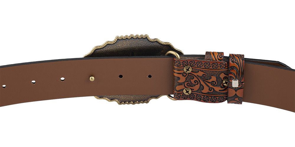 Designer Future Vintage Belt Riveted Belts Menswear Accessories Size ONE SIZE - 4 Thumbnail