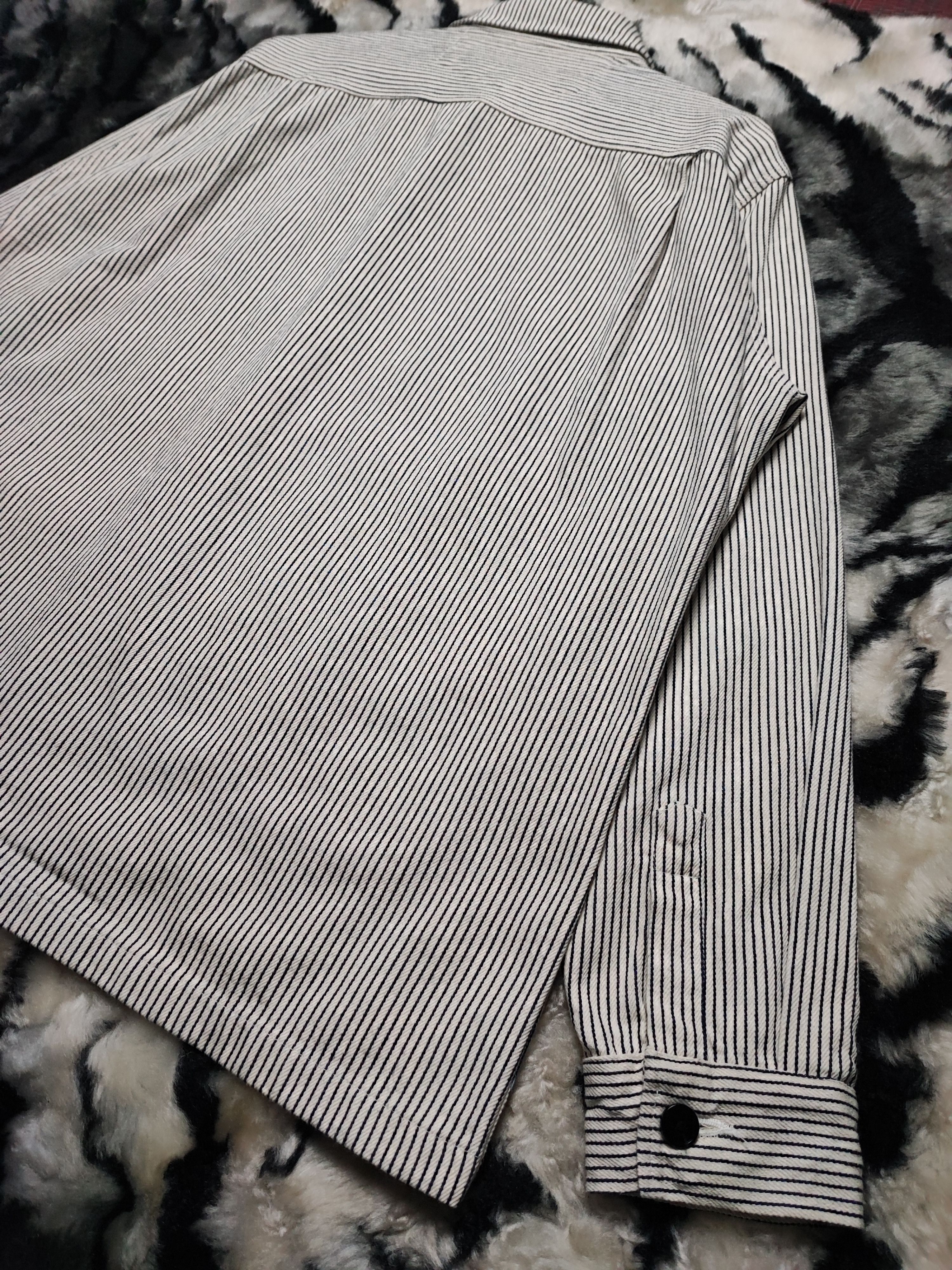 Blue Blue Japan Herringbone Wabash Baggy Denim Jacket Hickory Style Size US L / EU 52-54 / 3 - 20 Thumbnail