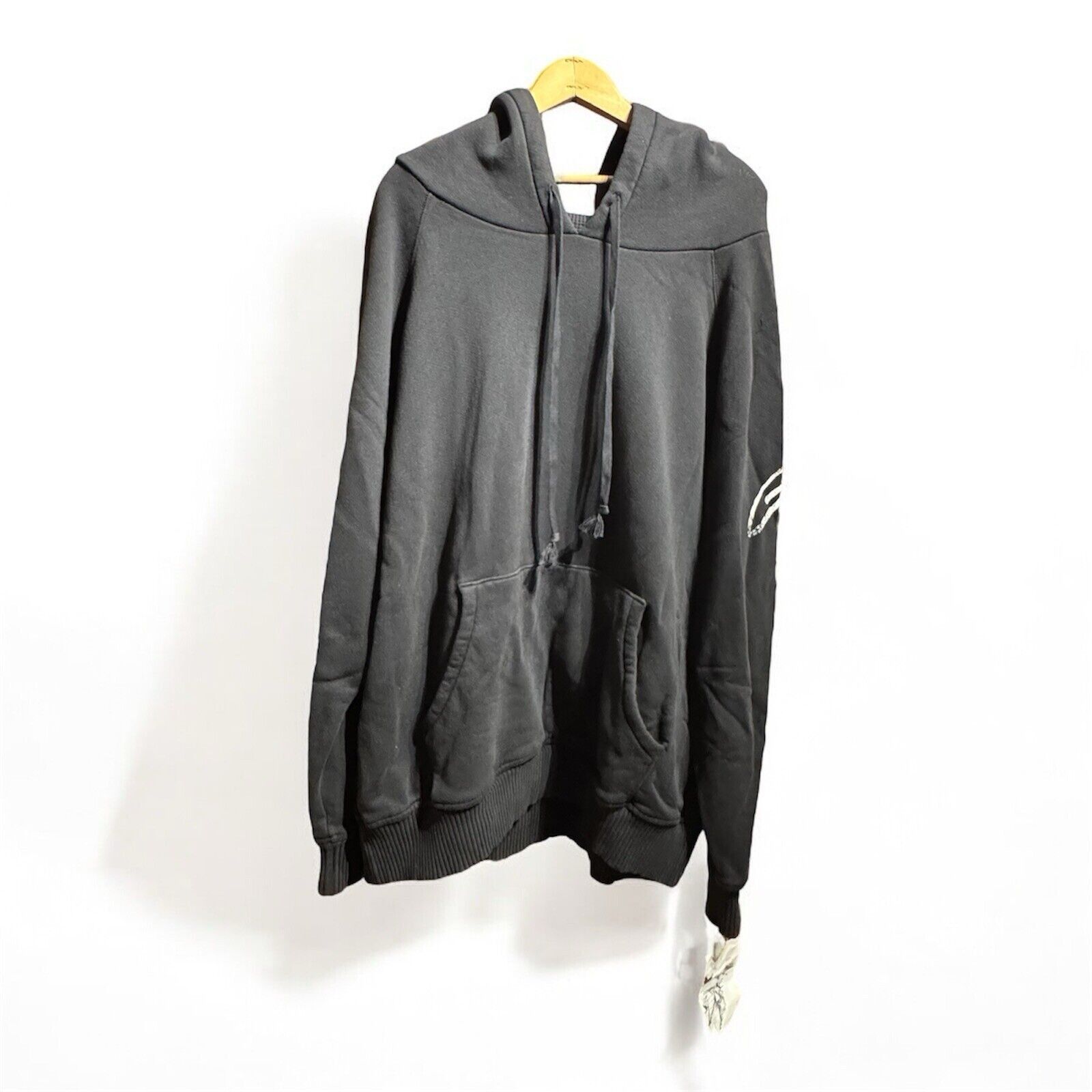 Greg Lauren Greg Lauren 50/50 Black Sweatsuit Hoodie + Sweats Size 4 XL Size US 38 / EU 54 - 3 Thumbnail