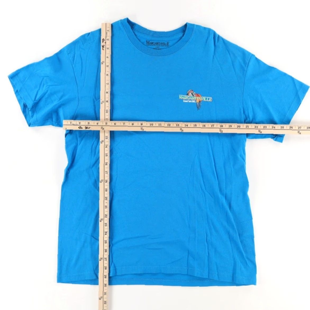 Vintage Margaritaville Jimmy Buffett Solid T-Shirt Blue Men's L Size US L / EU 52-54 / 3 - 3 Thumbnail
