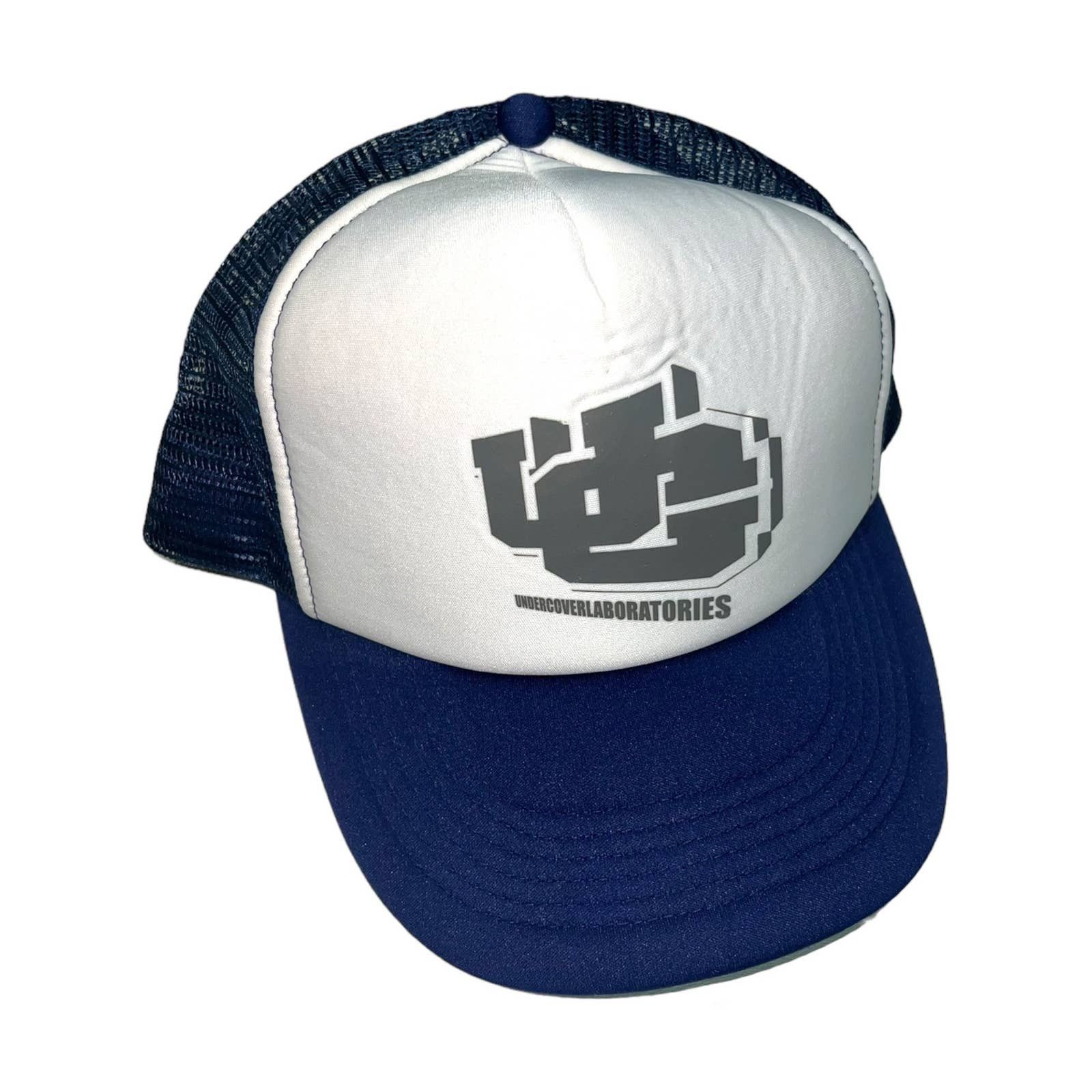 image of Undercover Laboratories Trucker Hat in Blue, Men's