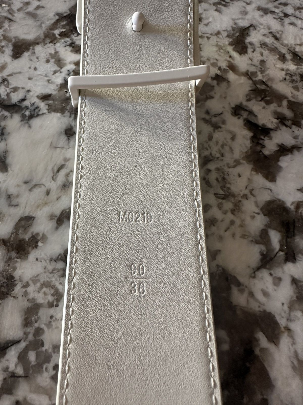 Louis Vuitton × Virgil Abloh Louis Vuitton Prism Belt Virgil Abloh Size 36 - 8 Thumbnail