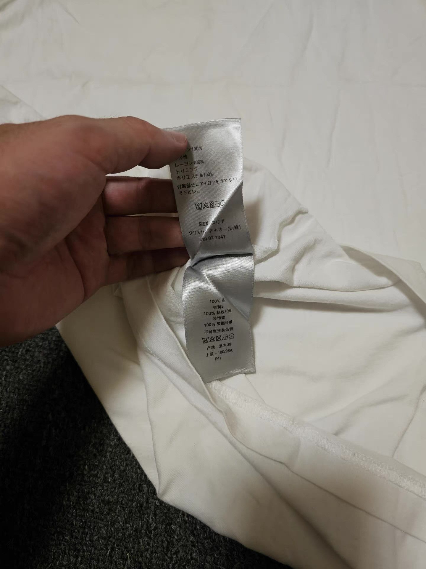 Dior Dior white short-sleeve T-shirt Size US M / EU 48-50 / 2 - 7 Thumbnail