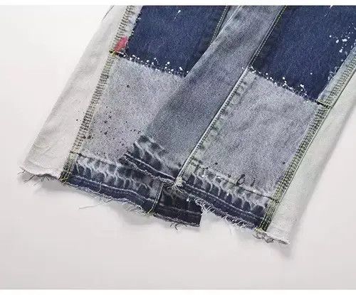 Other Denim Splash Ink Flare Pants Size US 32 / EU 48 - 2 Thumbnail