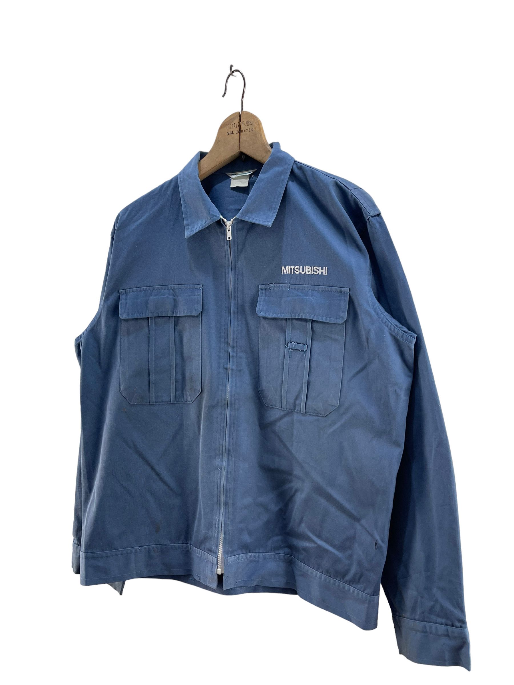 Japanese Brand Vintage Mitsubishi Uniform Worker Jacket Size US M / EU 48-50 / 2 - 2 Thumbnail