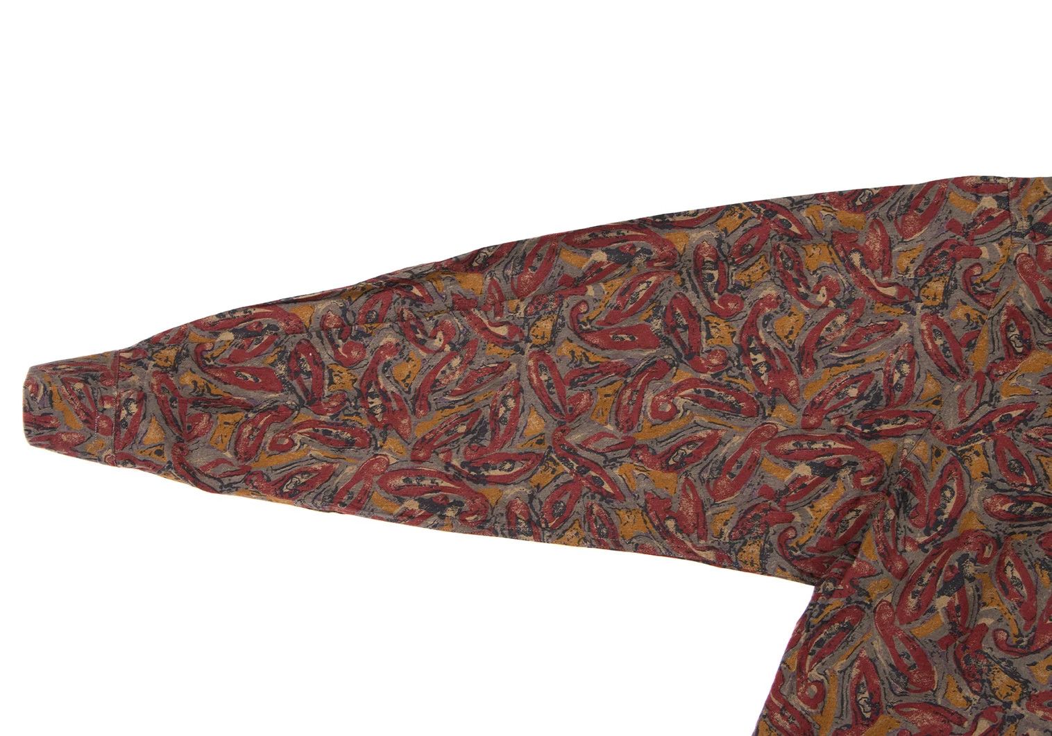 Dries Van Noten Cotton Graphic Print Shirt in Red, Gray, and Brown Size US M / EU 48-50 / 2 - 5 Thumbnail