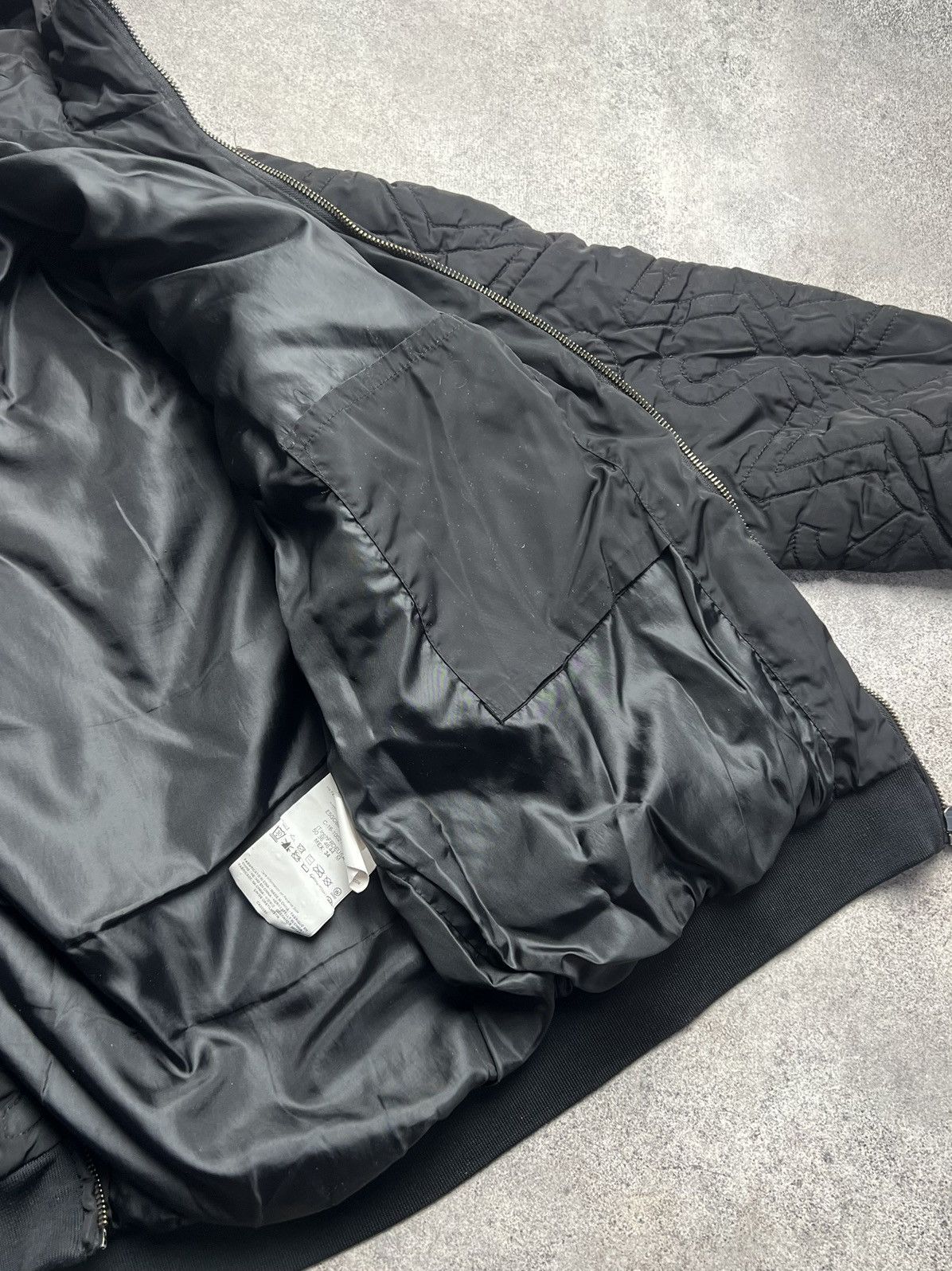 Versace Versace Jeans monogram hooded bomber jacket Size US M / EU 48-50 / 2 - 9 Thumbnail
