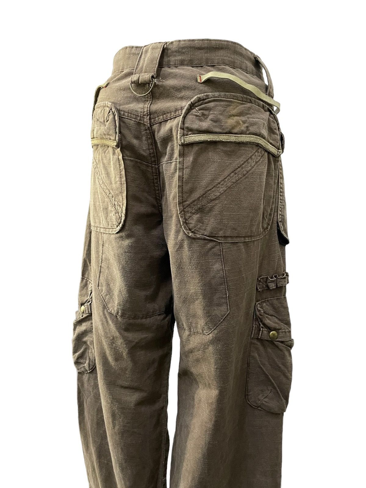 Designer × Junya Watanabe Dolce & Gabanna Style Cargo Baggy Large MultiPocket Pants Size US 32 / EU 48 - 7 Thumbnail