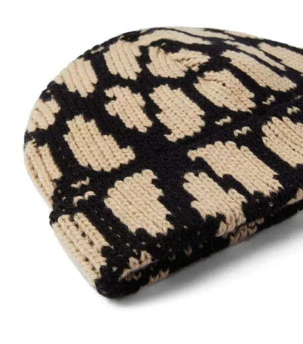 Valentino o1y0525 Size : OS / Cap / Hat in Black/Beige Size ONE SIZE - 3 Thumbnail