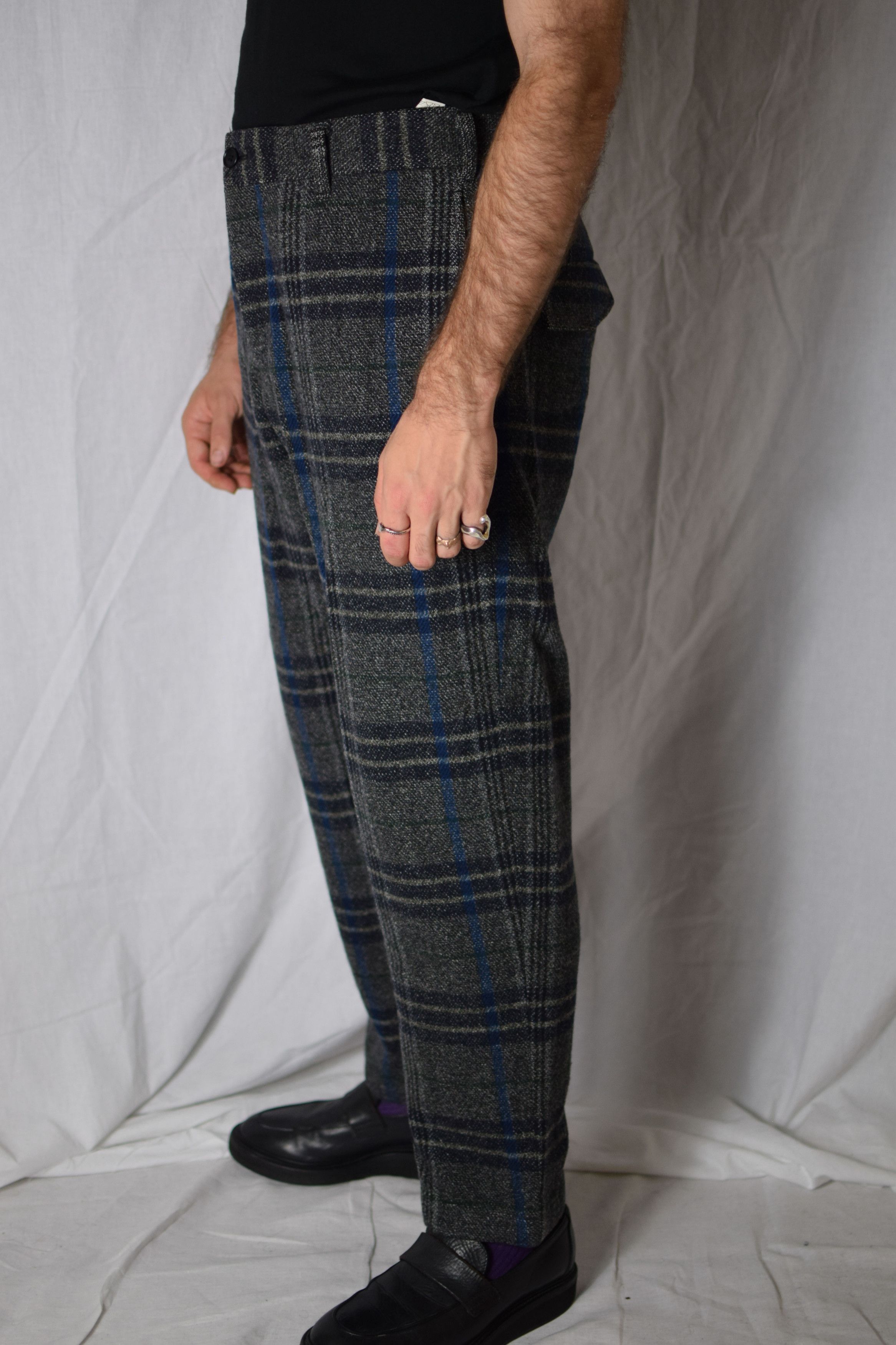 Yohji Yamamoto YYPH AW12 Check Pants - HD-P35-129 Size US 30 / EU 46 - 5 Thumbnail