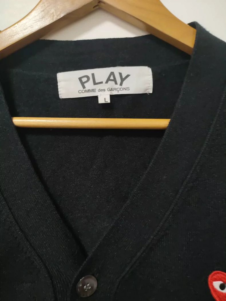 Comme des Garcons Comme Des Garcons Classic black wool cardigan 2505-Nextarro Size US L / EU 52-54 / 3 - 2 Thumbnail