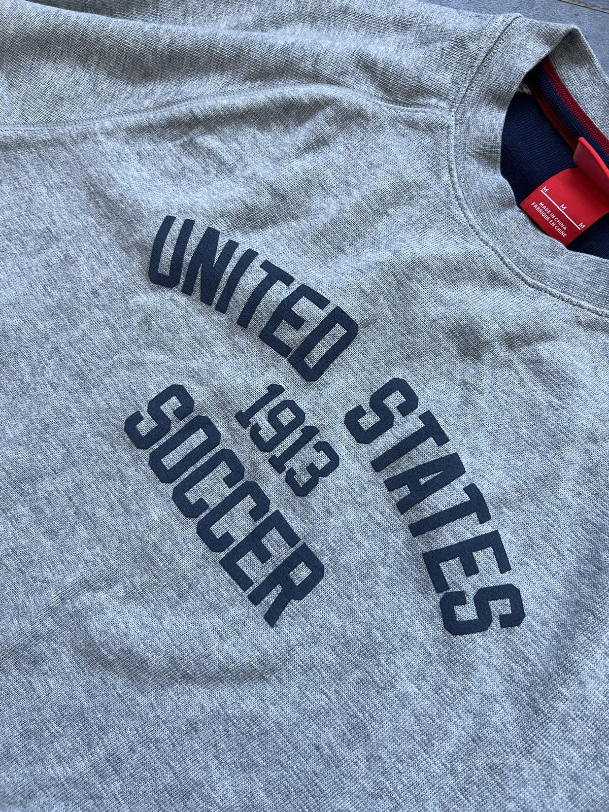 Nike × Vintage Nike Vintage USA 🇺🇸 Soccer Logo Sweatshirt Y2K Size US M / EU 48-50 / 2 - 3 Thumbnail