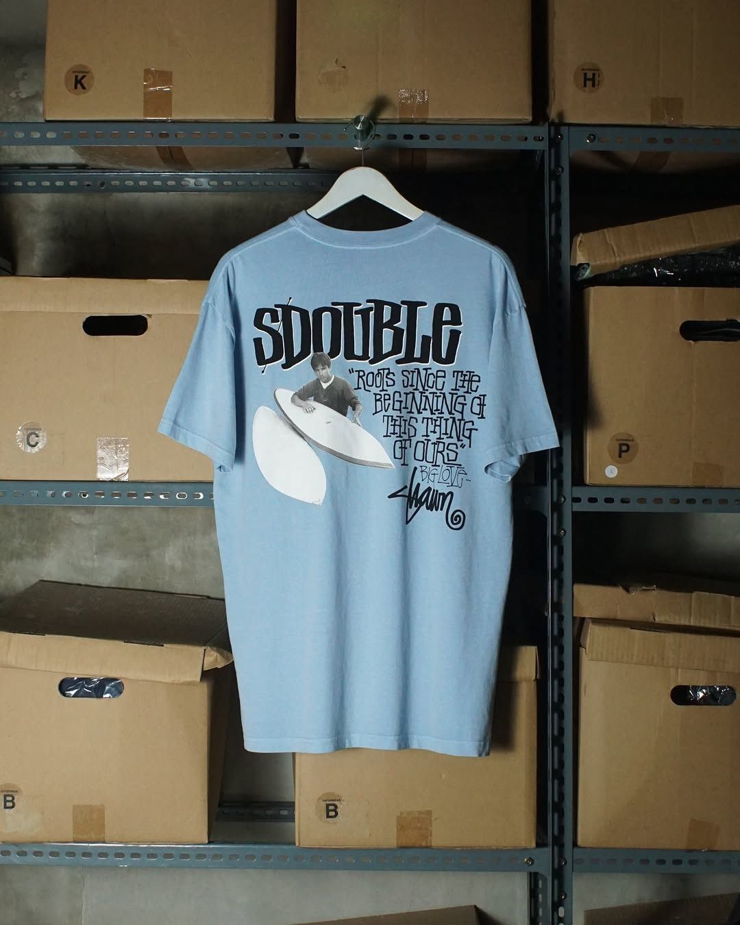 S/DOUBLE S-DOUBLE Pintails Tee By Shawn Stussy - RARE | Grailed