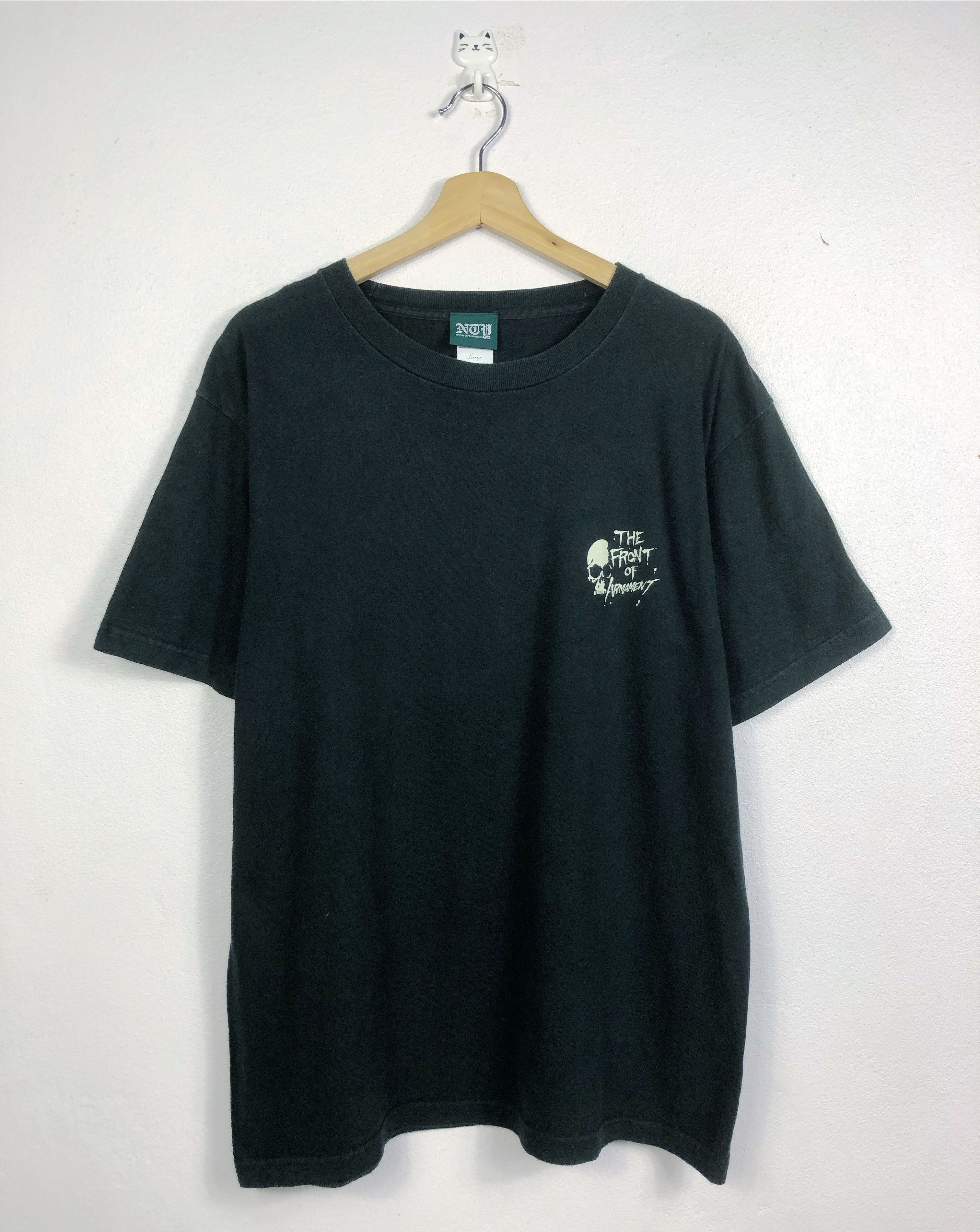 Japanese Brand Rare The Front of Armament TFOA Skull Tee Size US L / EU 52-54 / 3 - 2 Thumbnail