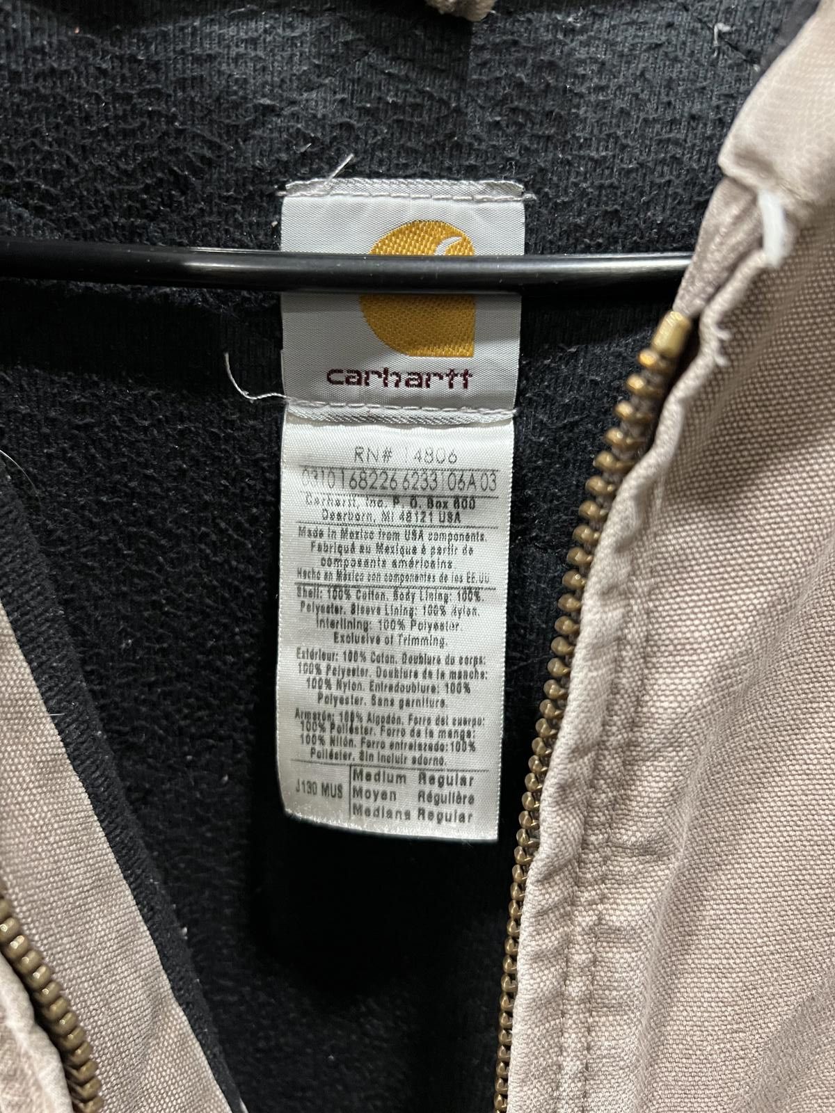 Carhartt 00s M Carhartt Light Brown Duck Jacket Size US L / EU 52-54 / 3 - 3 Thumbnail