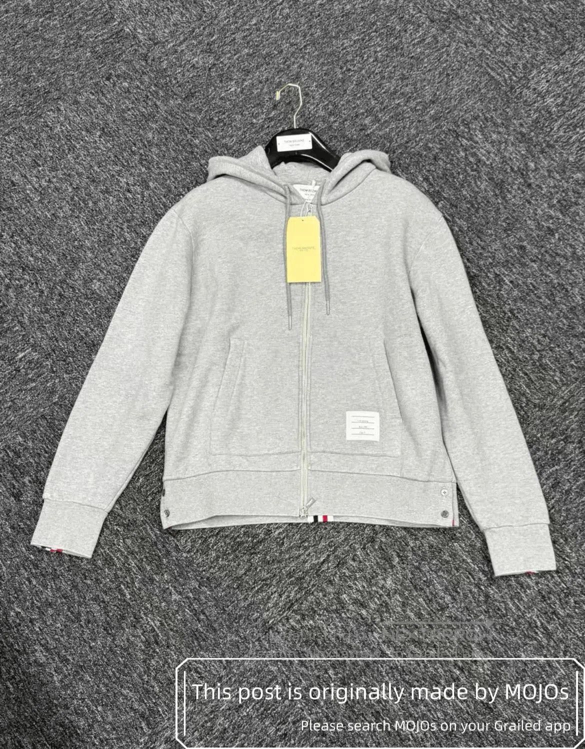Thom Browne Sz 2 Thom Browne Back Triple Stripe Hoodie. Size US M / EU 48-50 / 2 - 3 Thumbnail