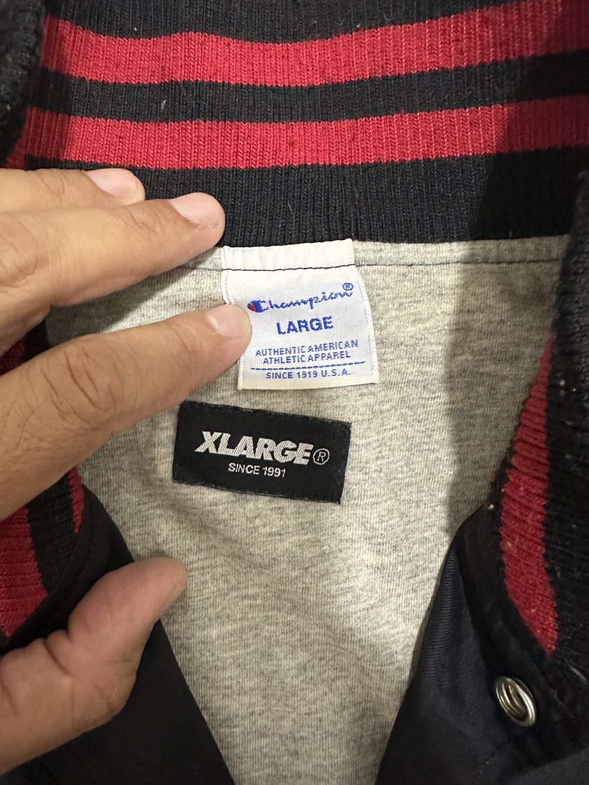 Champion Champion X Xtra large Varsity Jacket Design xtra Large Crew Size US M / EU 48-50 / 2 - 3 Thumbnail