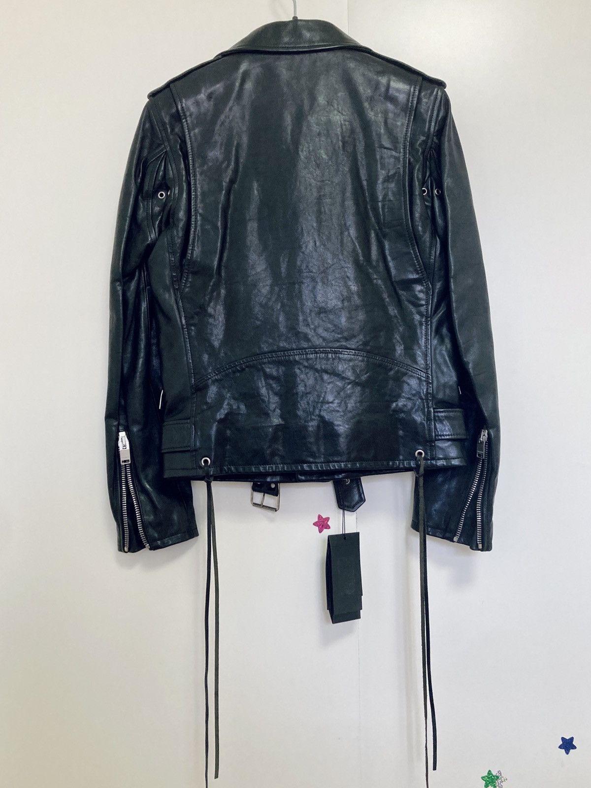 Hedi Slimane SAINT LAURENT BY HEDI SLIMANE L17 CALF LEATHER JACKET SIZE42 Size US XS / EU 42 / 0 - 2 Thumbnail