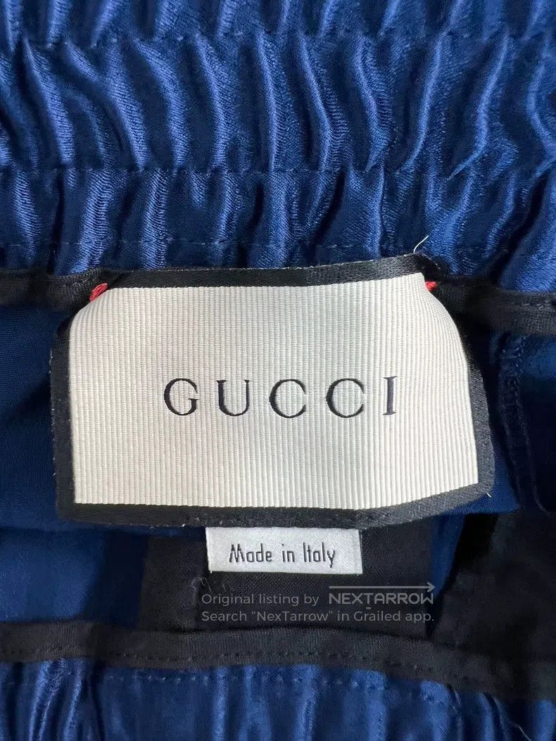 Gucci Gucci NY co-branded silk trousers Size US 28 / EU 44 - 3 Thumbnail