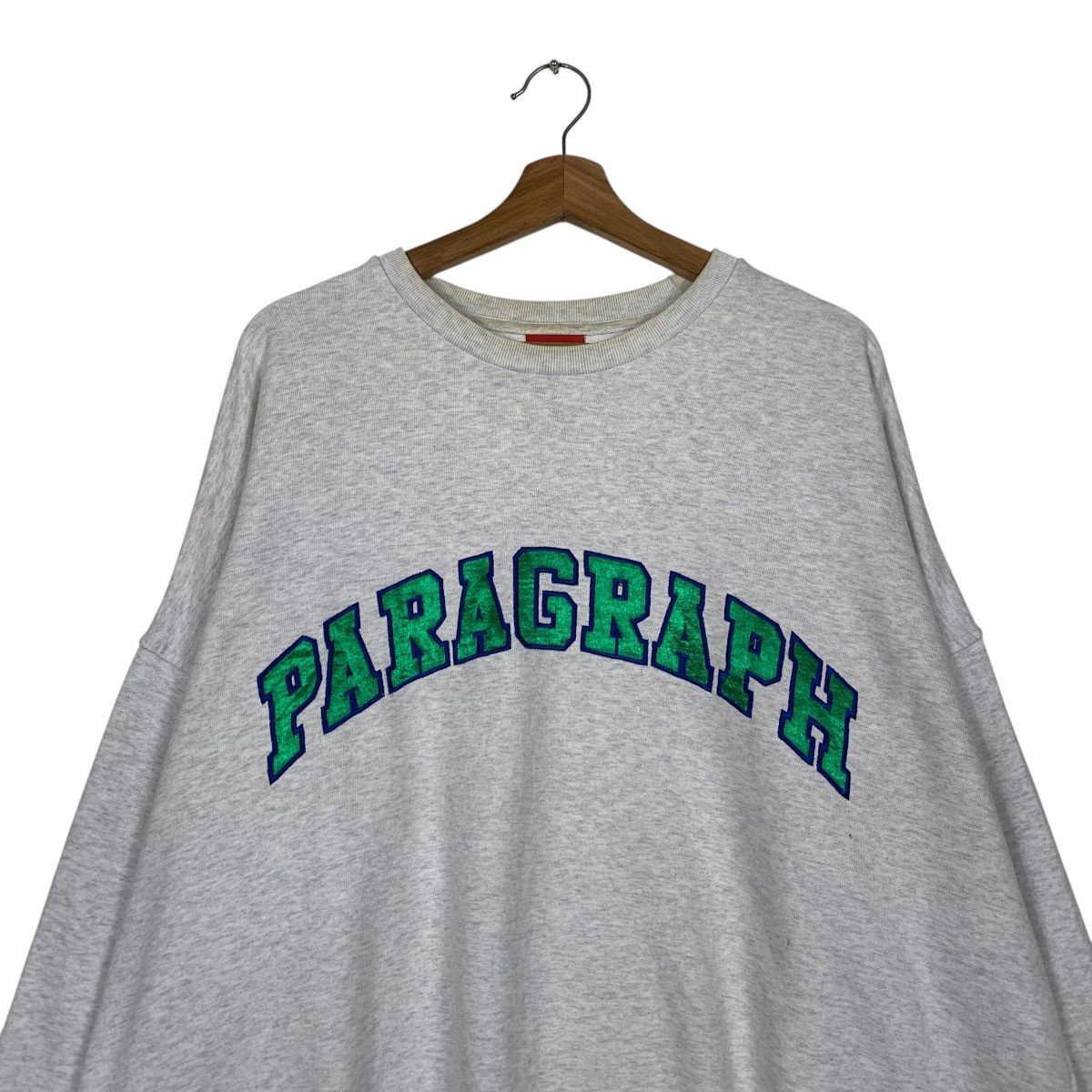 Japanese Brand Paragraph Big Logo Crewneck Sweatshirt Size US M / EU 48-50 / 2 - 2 Thumbnail