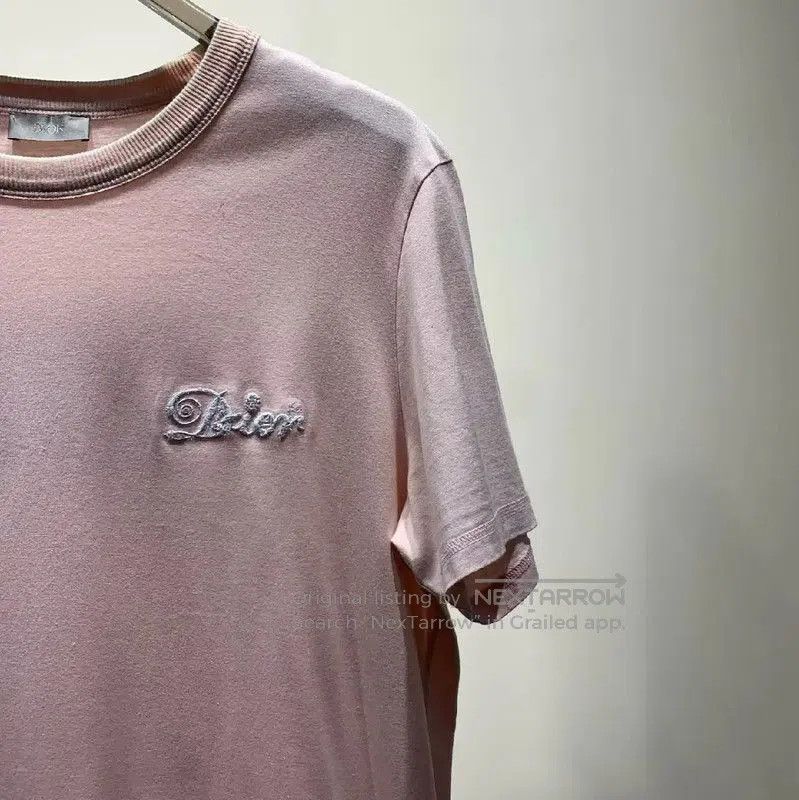 Dior Dior Pink Cotton Men's T-Shirt . Size US L / EU 52-54 / 3 - 5 Thumbnail